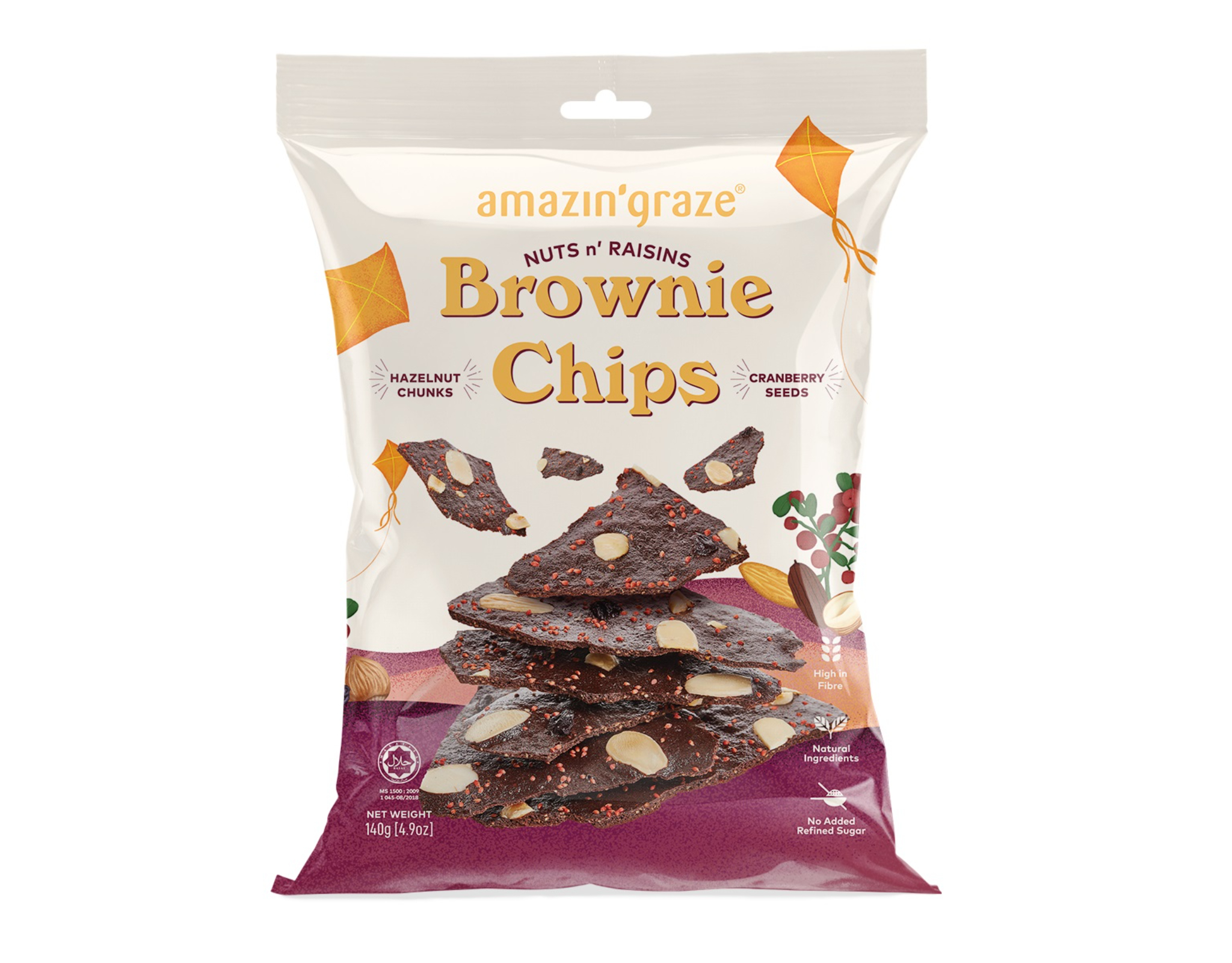 Amazin Graze Nut S Raisins Brownie Chips Myaeon2go