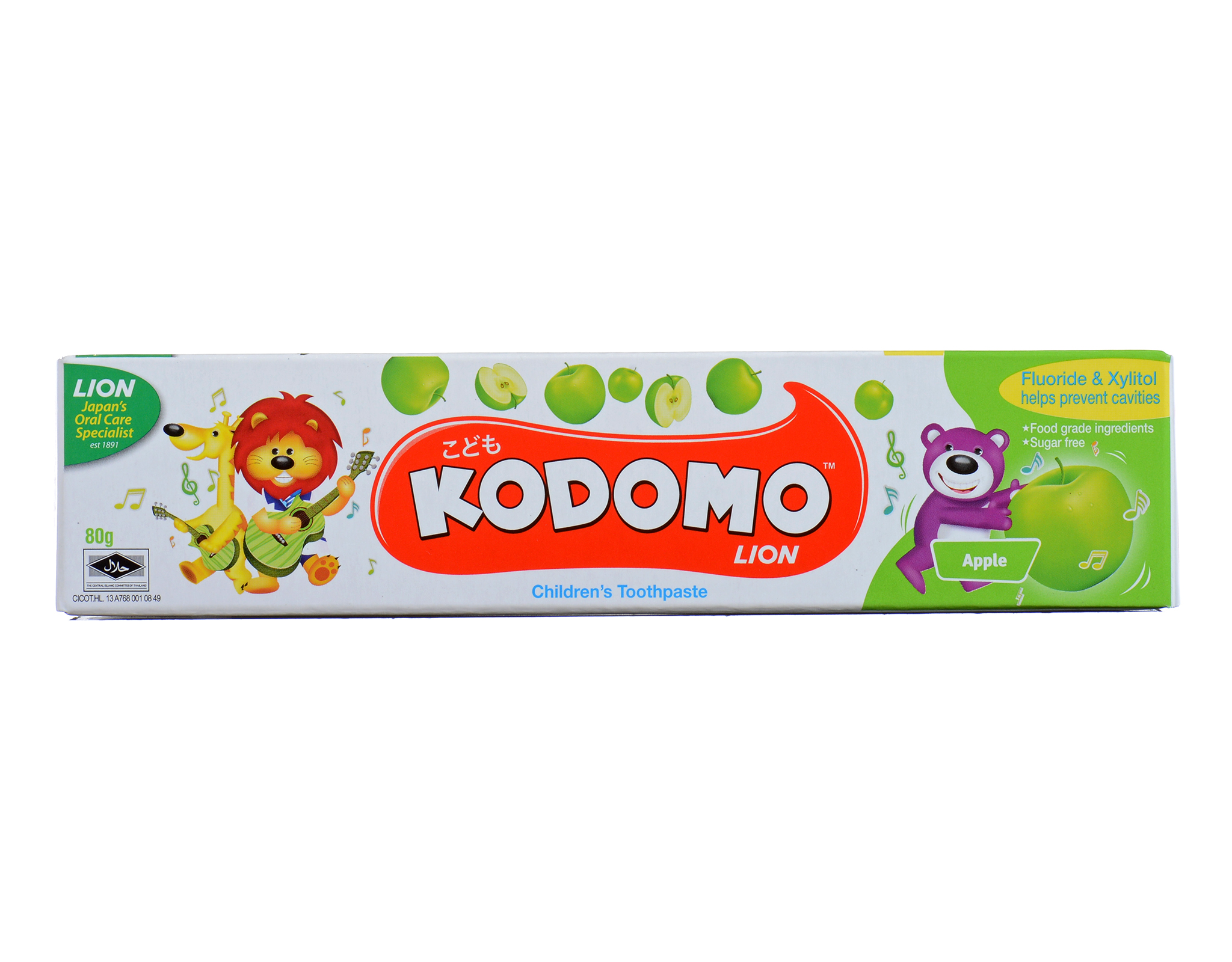 kodomo lion toothpaste ingredients