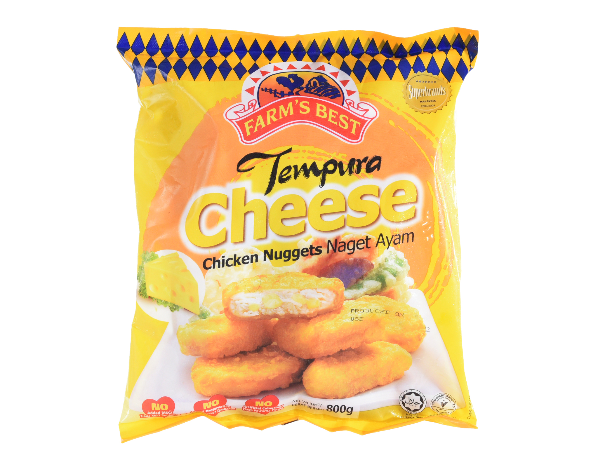 Farm's Best Tempura Cheese Chicken Nugget myaeon2go