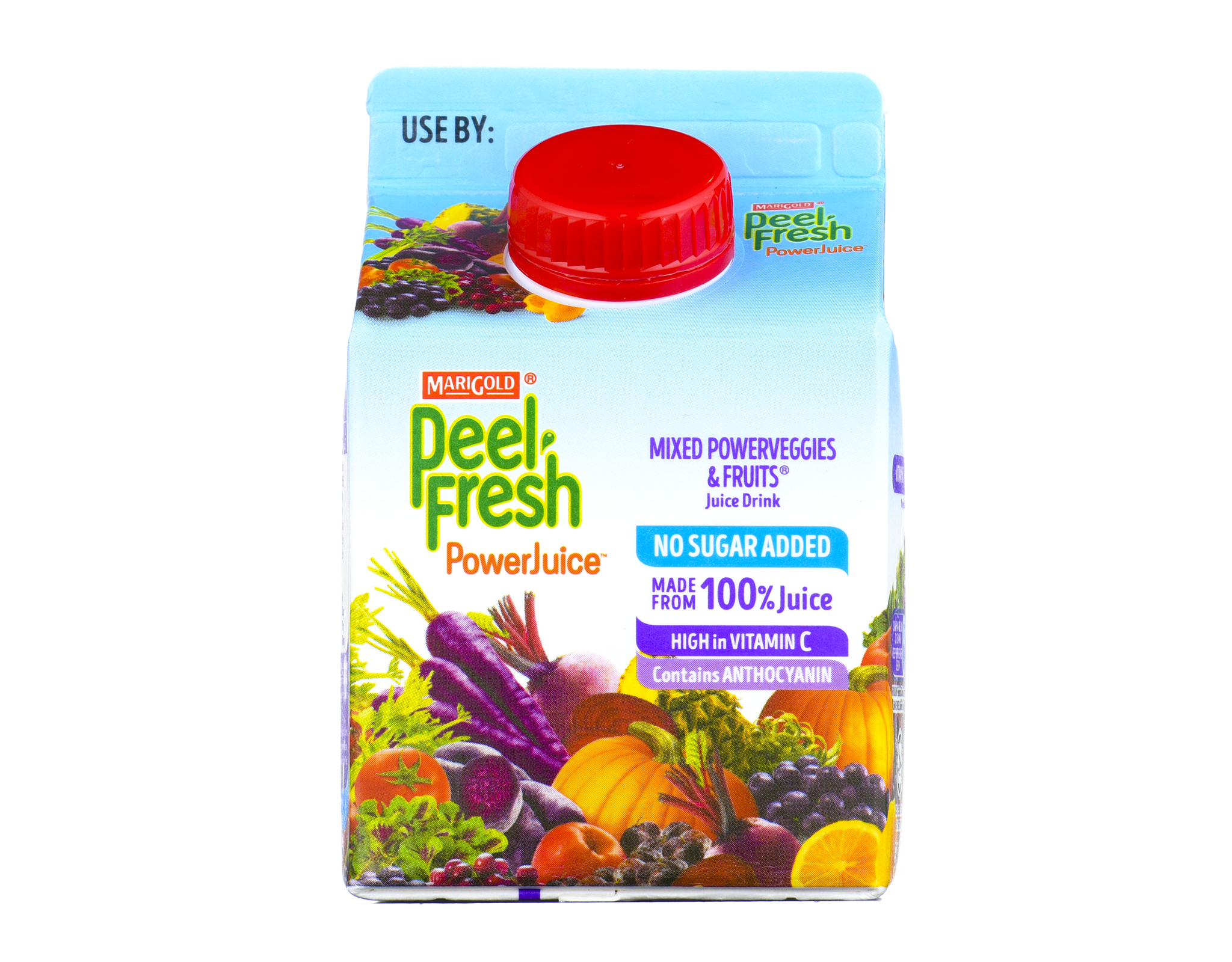 Marigold Peel Fresh Powerjuice Power Veggie & Fruit myaeon2go