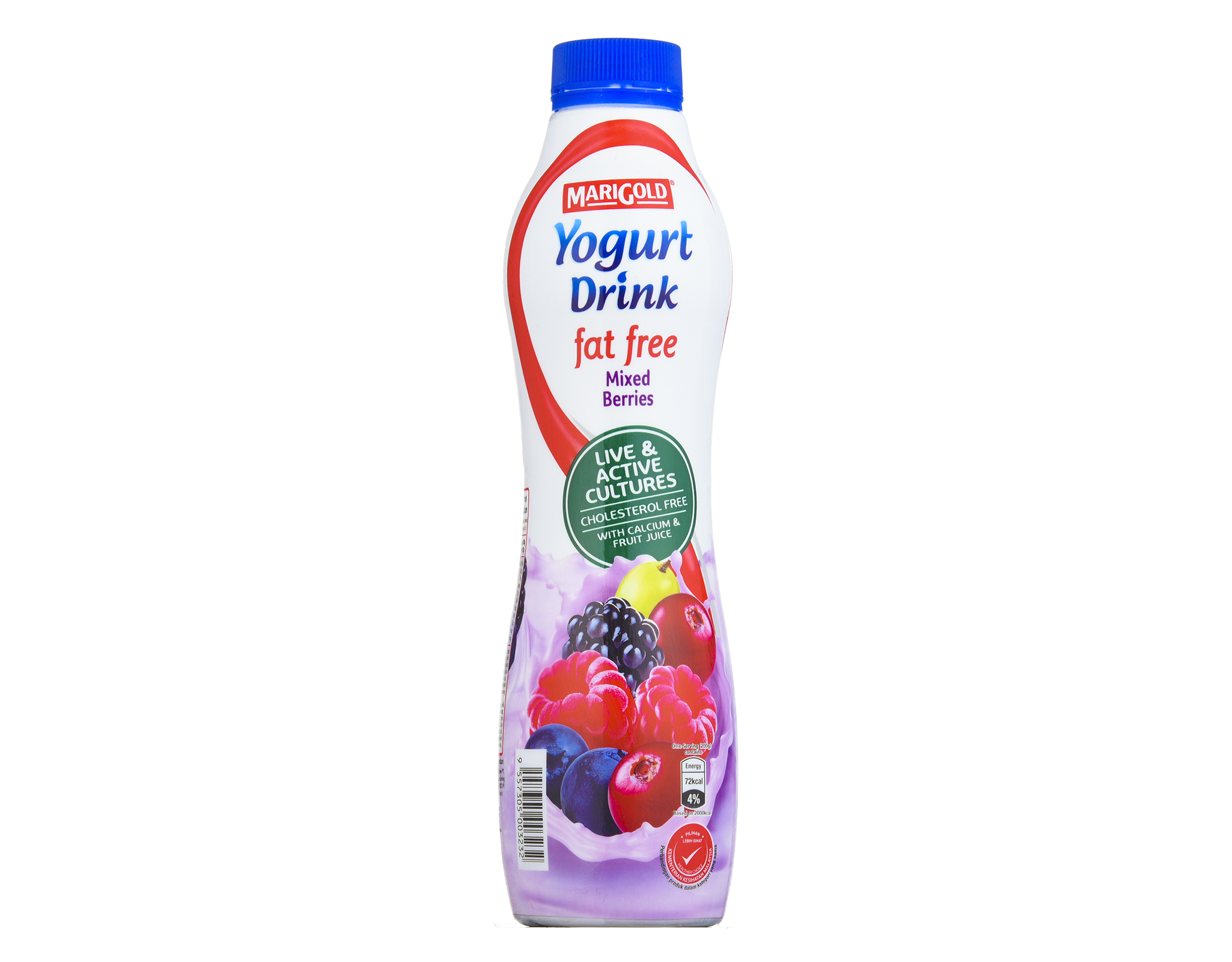 Marigold Fat Free Yogurt Drink Mixed Berries Fat Free Yogurt Drink