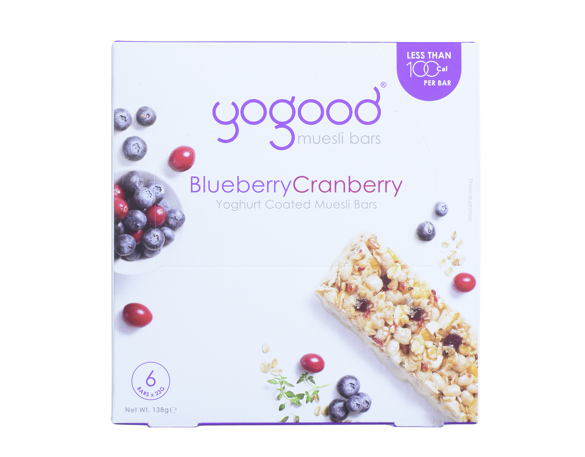Yogood Muesli Bar Blueberry Cranberry myaeon2go
