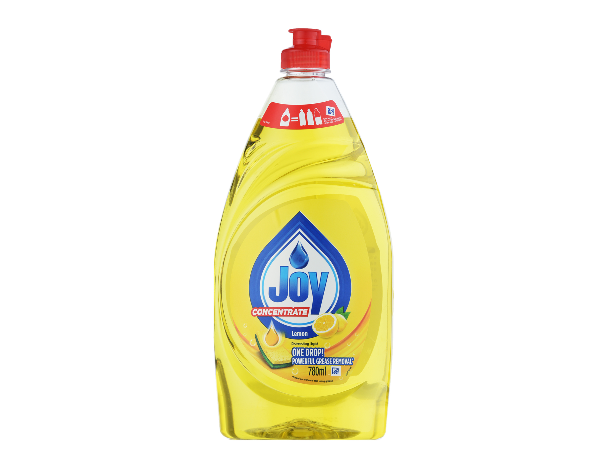 Joy Dishwashing Liquid Lemon, 780 ml - Grease Cutting