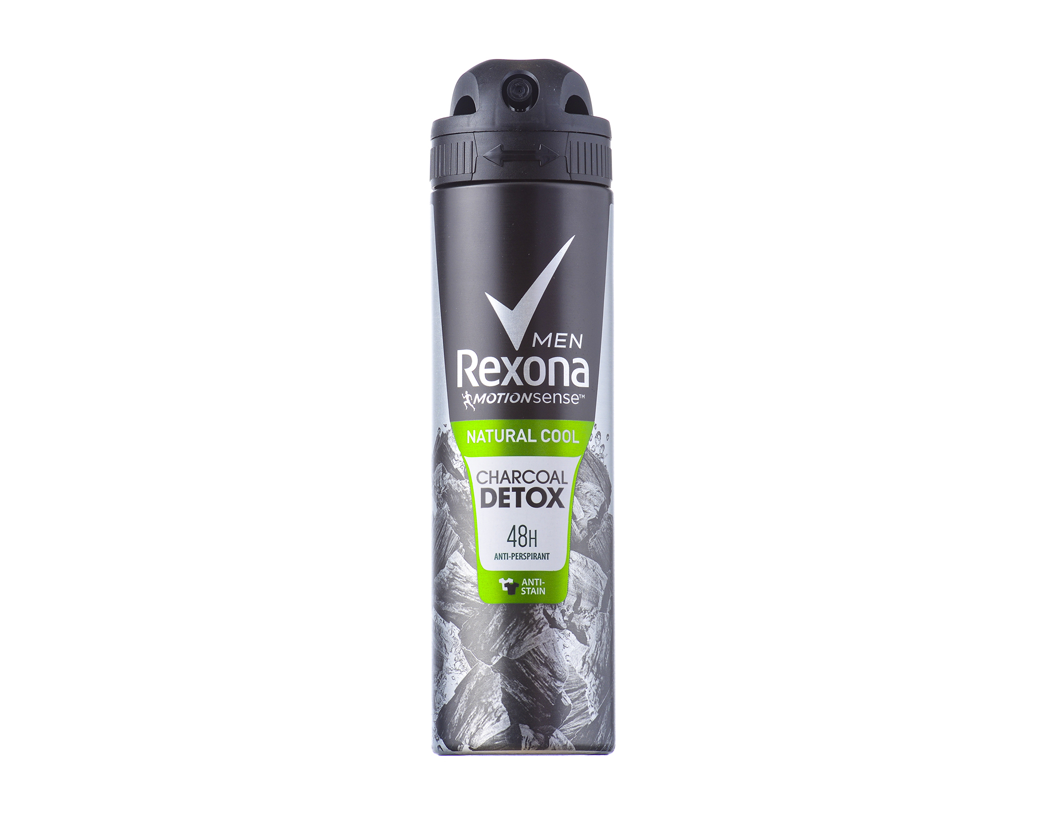 Rexona Men Deodorant Spray Natural Fresh Charcoal Detox Men Deodorant