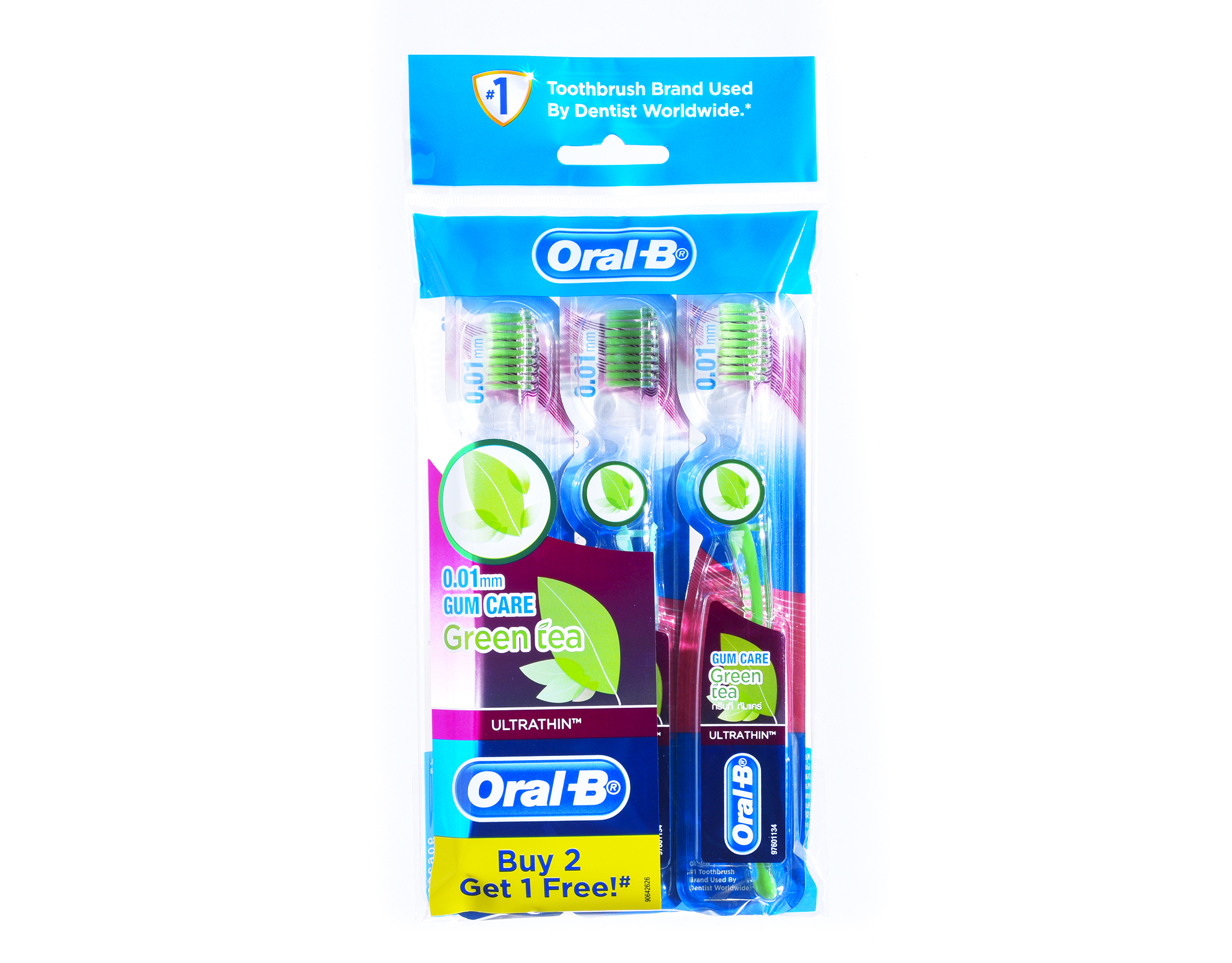 Oral-B Toothbrush Ultrathin Gum Care Green Tea | Myaeon2go