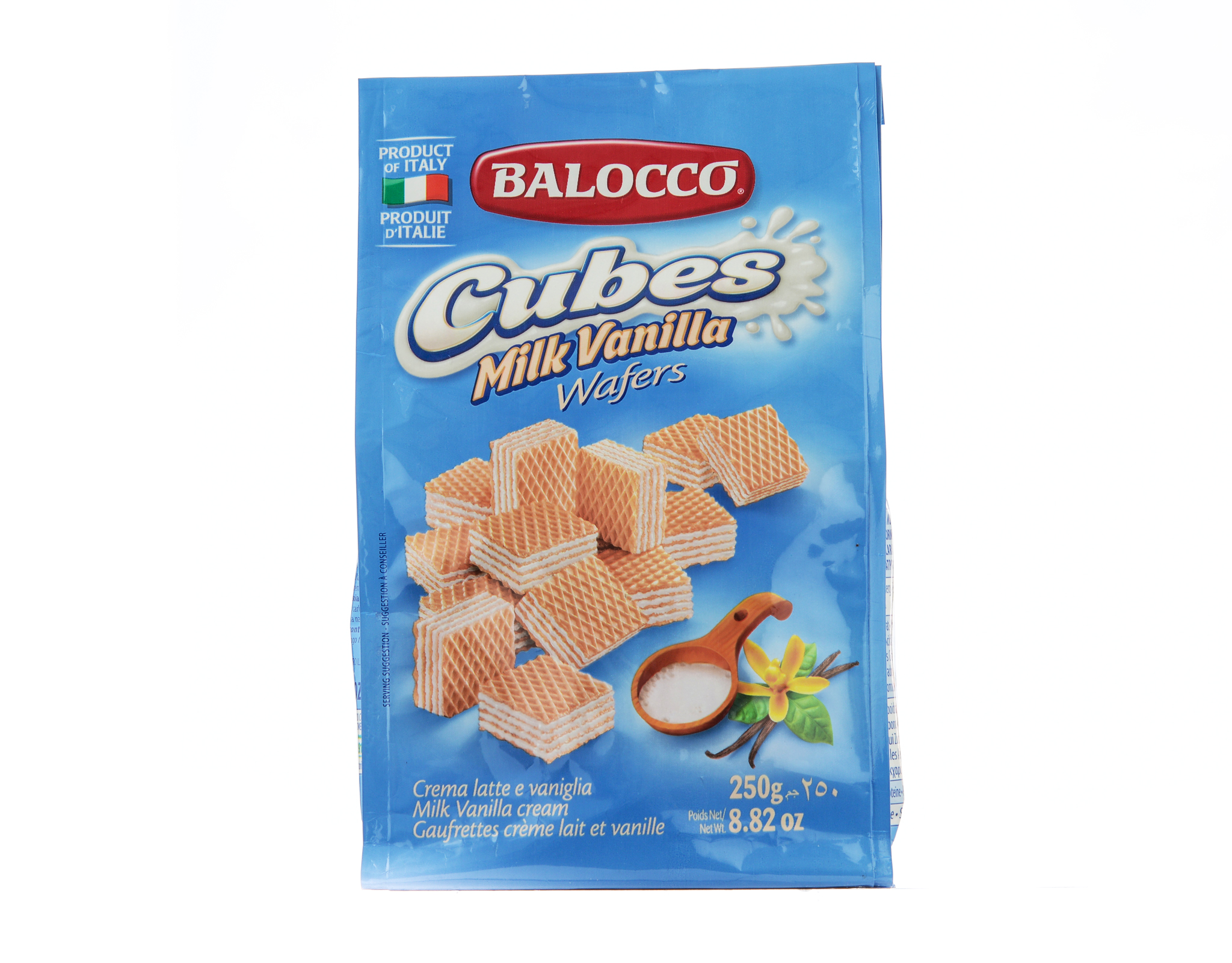 Baloco Shell Balocco Cubes Milk Vanilla Wafers | myaeon2go