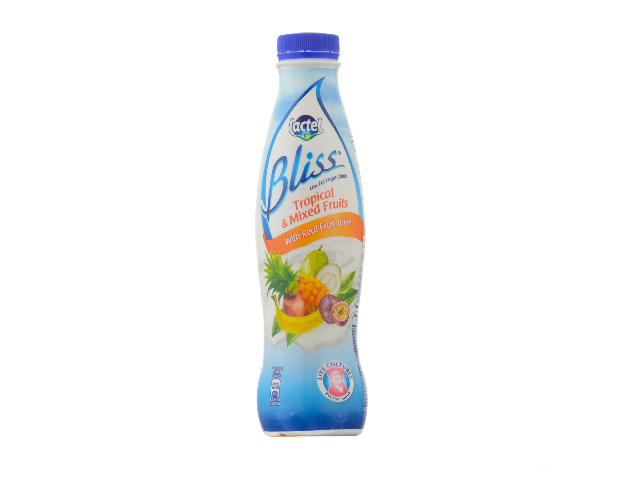Lactel Bliss 0 Low Fat Yogurt Drink Tropical Fruits myaeon2go