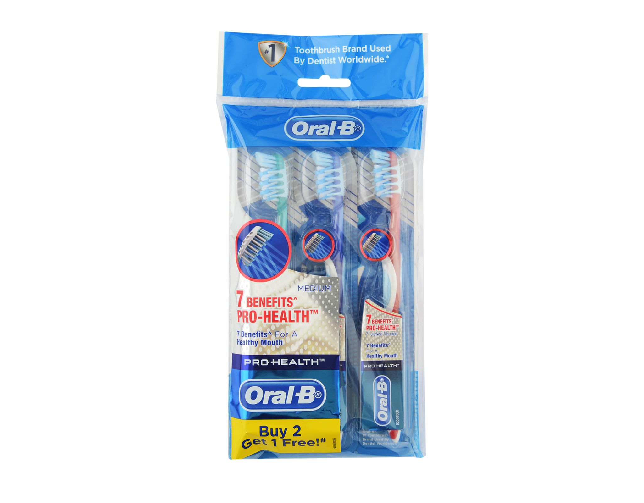 Oral-B Toothbrush Pro-Health 7 Benefits Medium | Myaeon2go