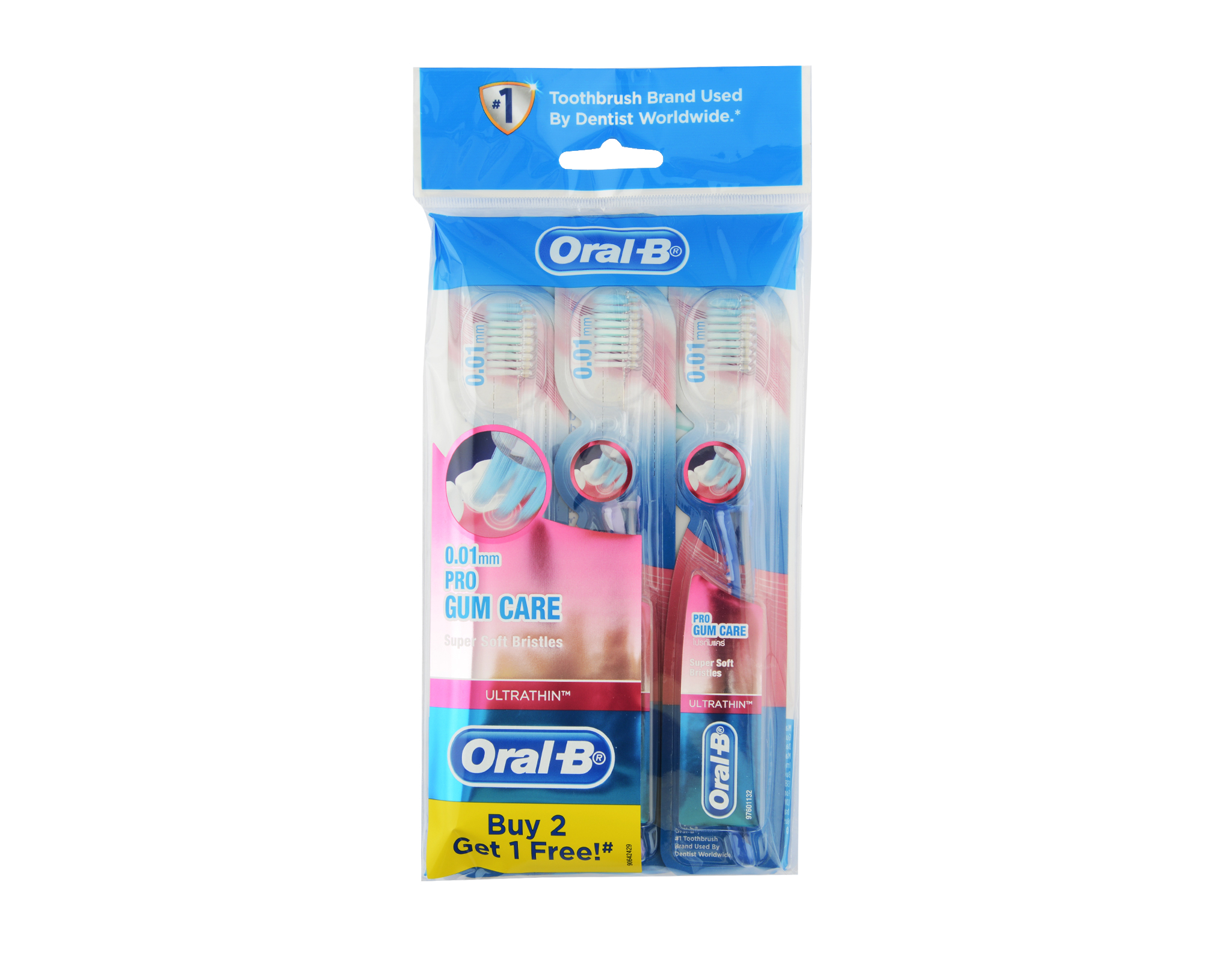 OralB Toothbrush Ultrathin Pro Gum Care myaeon2go