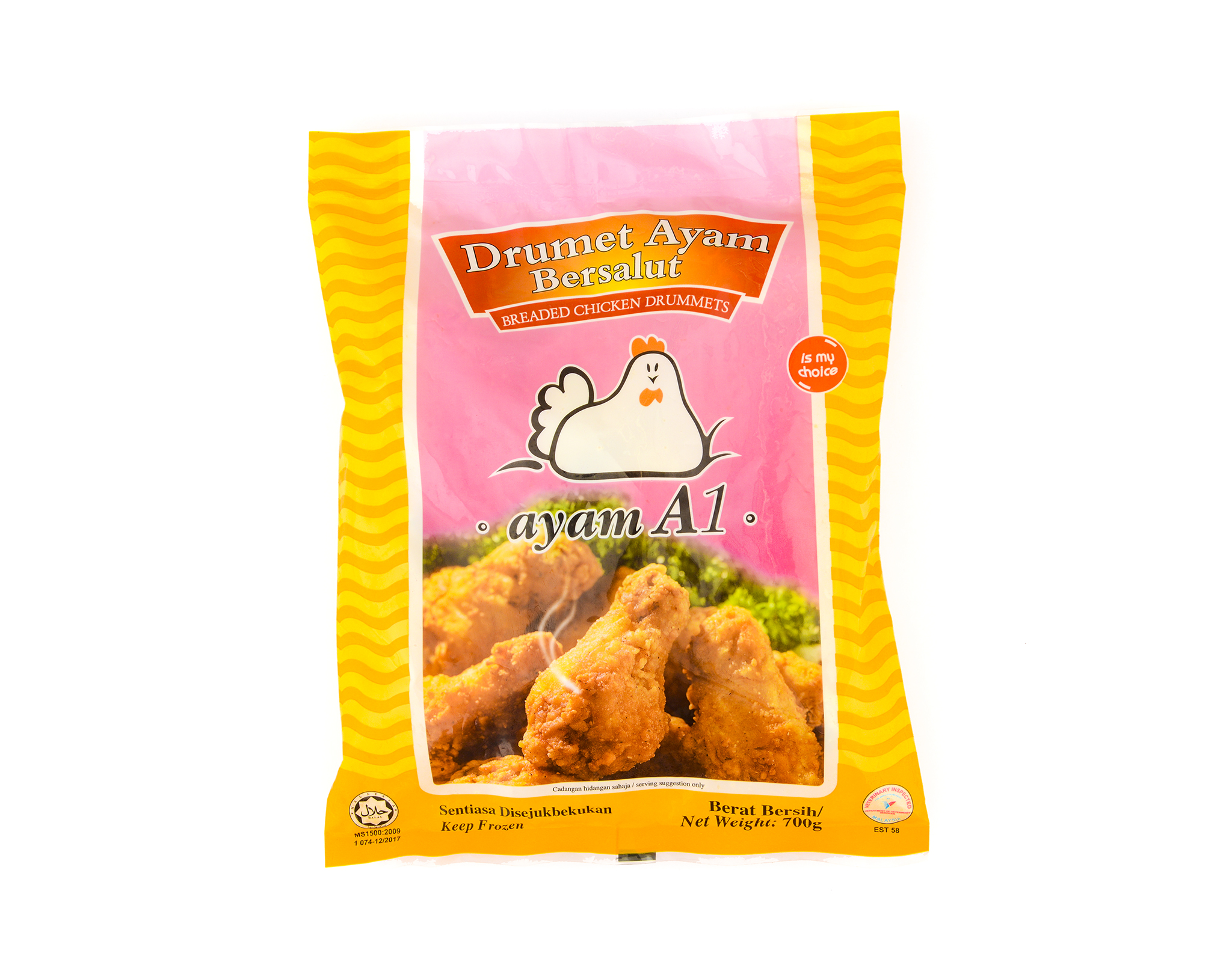 Ayam A1 Breaded Chicken Drummet myaeon2go