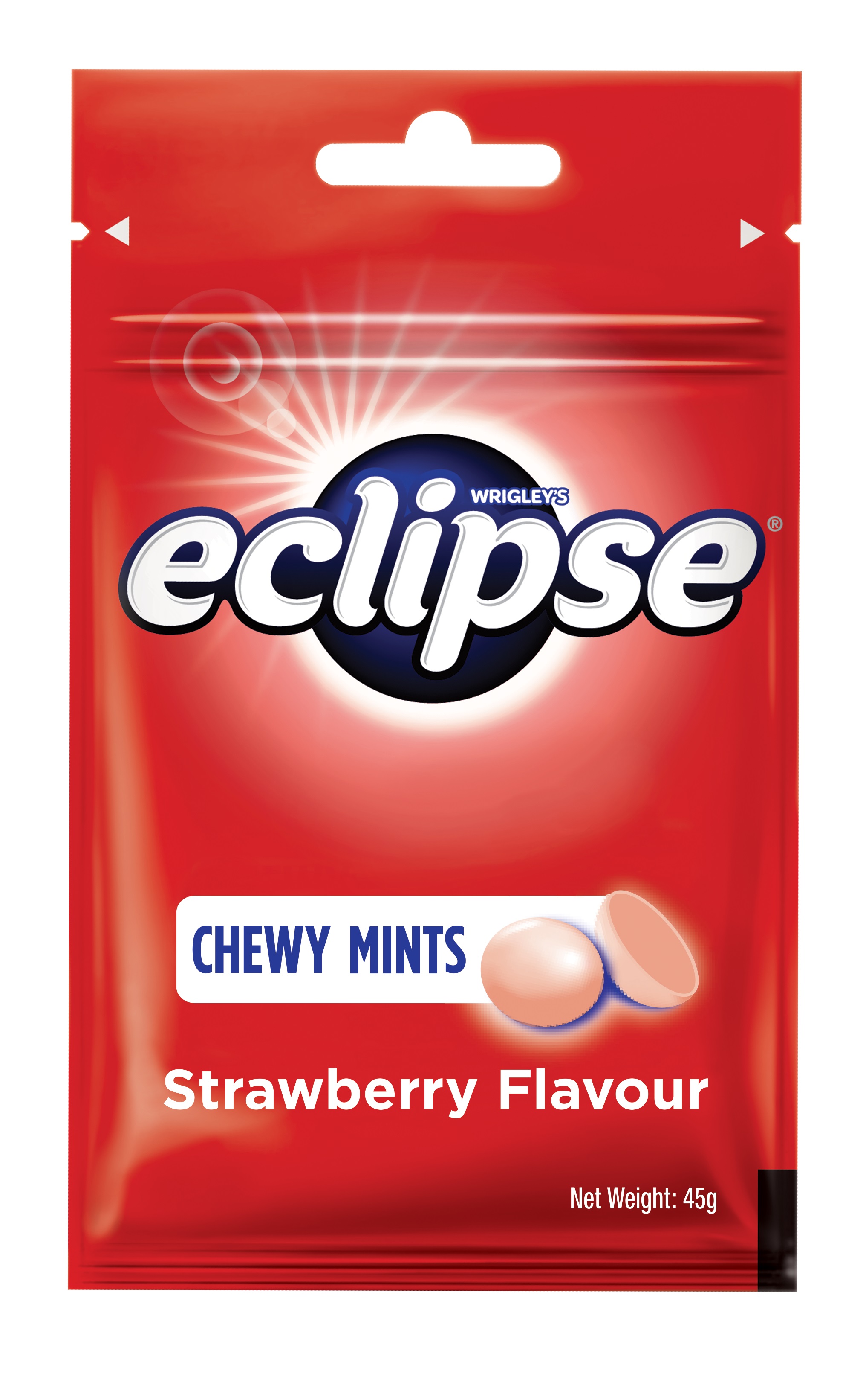 Wrigley's Eclipse Chewy Mints Strawberry | myaeon2go