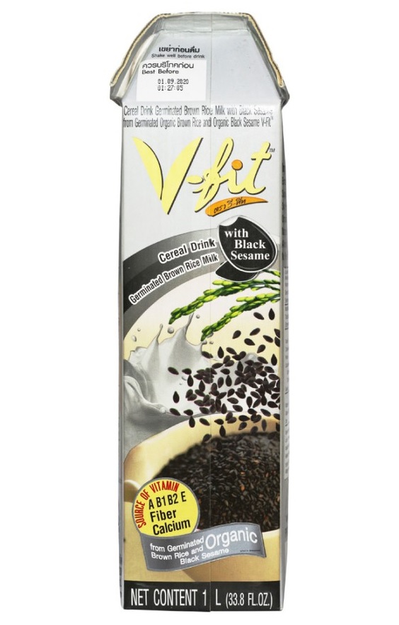 VFit Brown Rice Milk With Black Sesame myaeon2go