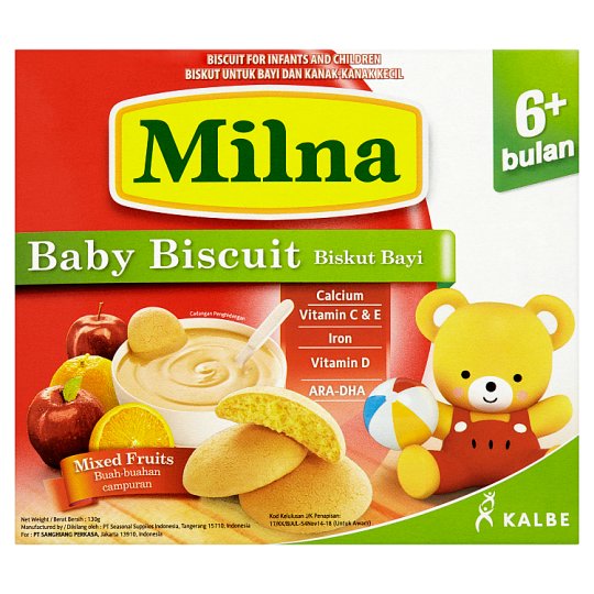 Milna Baby Biscuit+DHA Mixed Fruit myaeon2go