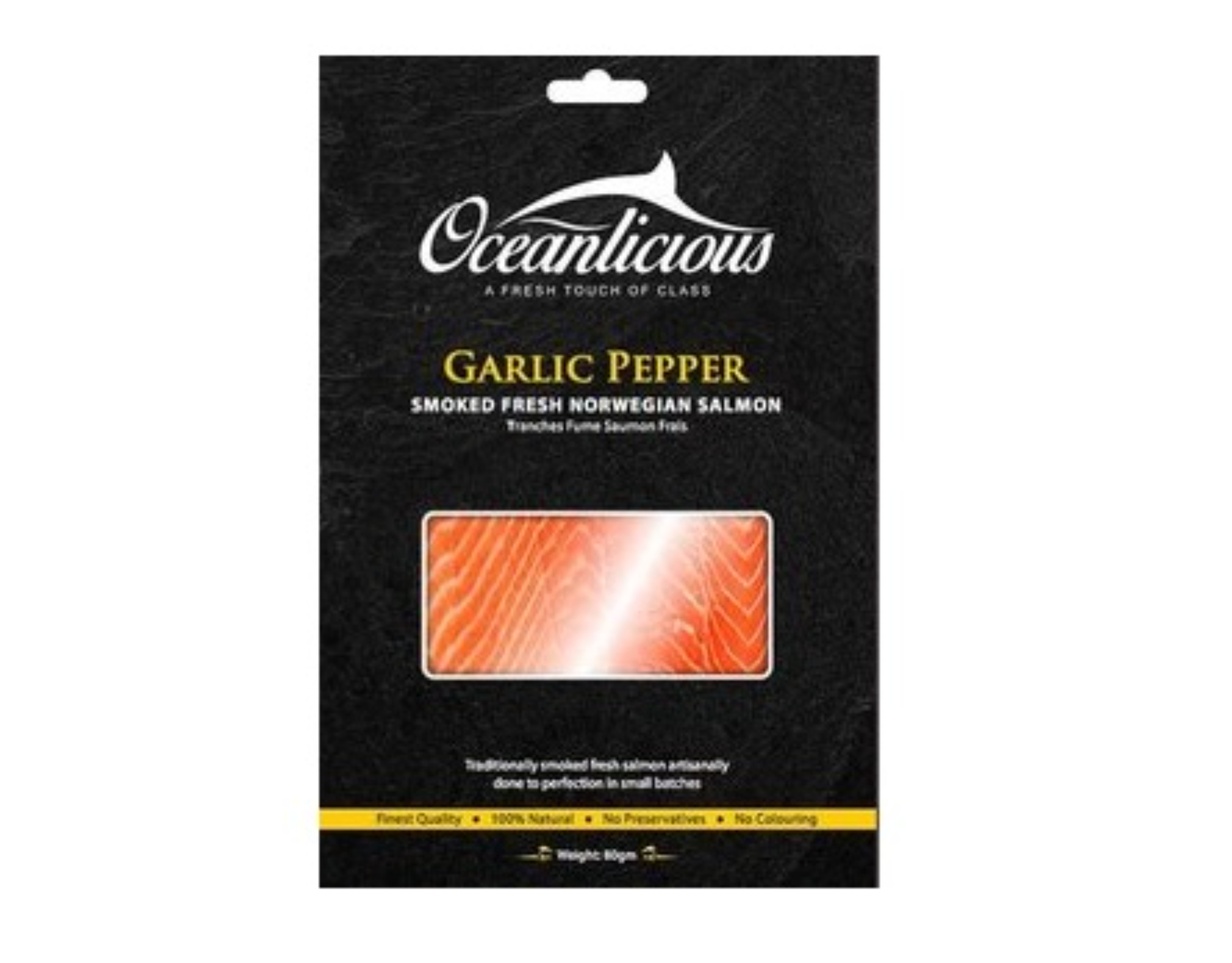 Oceanlicious Smoked Salmon Garlic Pepper | myaeon2go