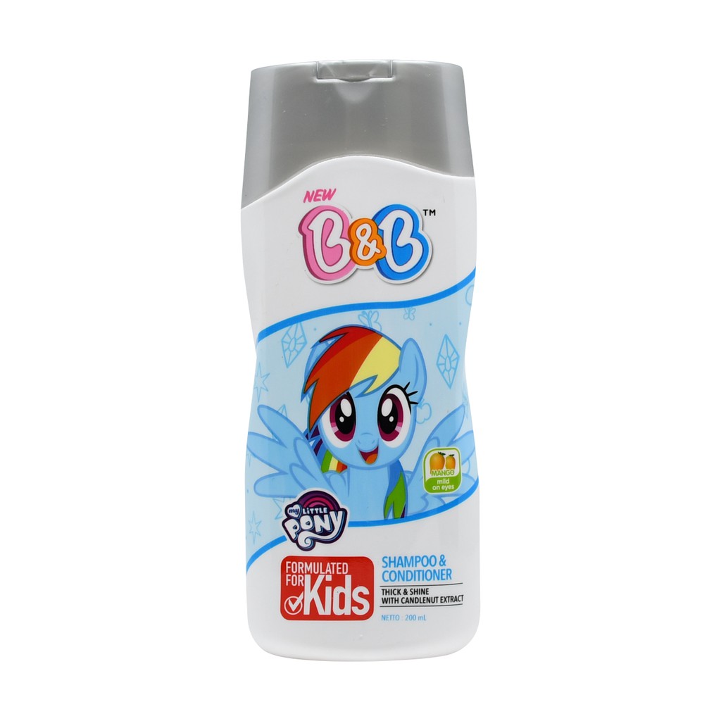 B&B Kids Shampoo & Conditioner Rainbow Dash | Myaeon2go