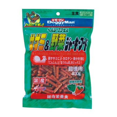 Doggyman Healthy Excel Sasami Vegetable Fish Jerky Food myaeon2go
