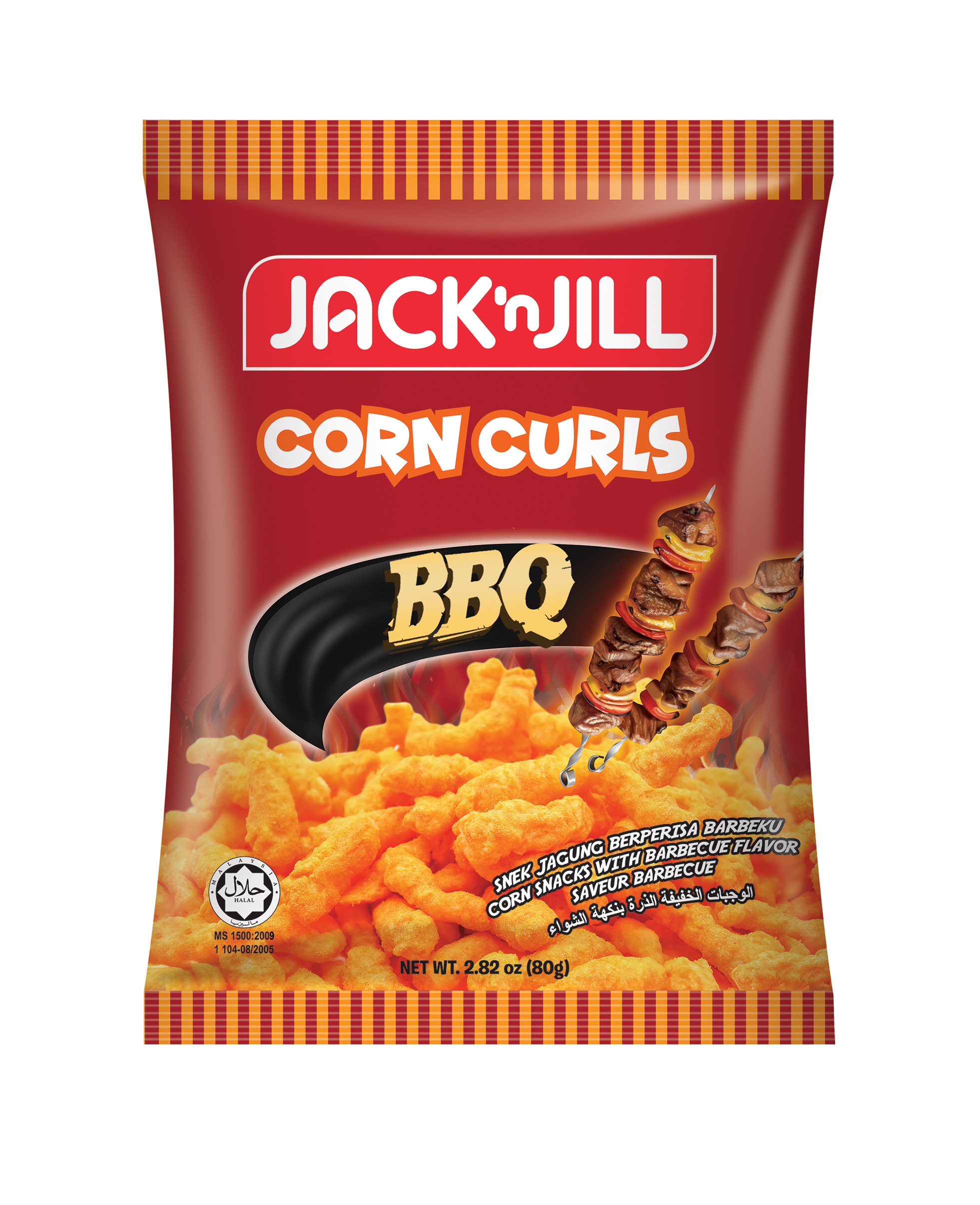 Jack 'N Jill Corn Curls BBQ Corn Curls BBQ myaeon2go