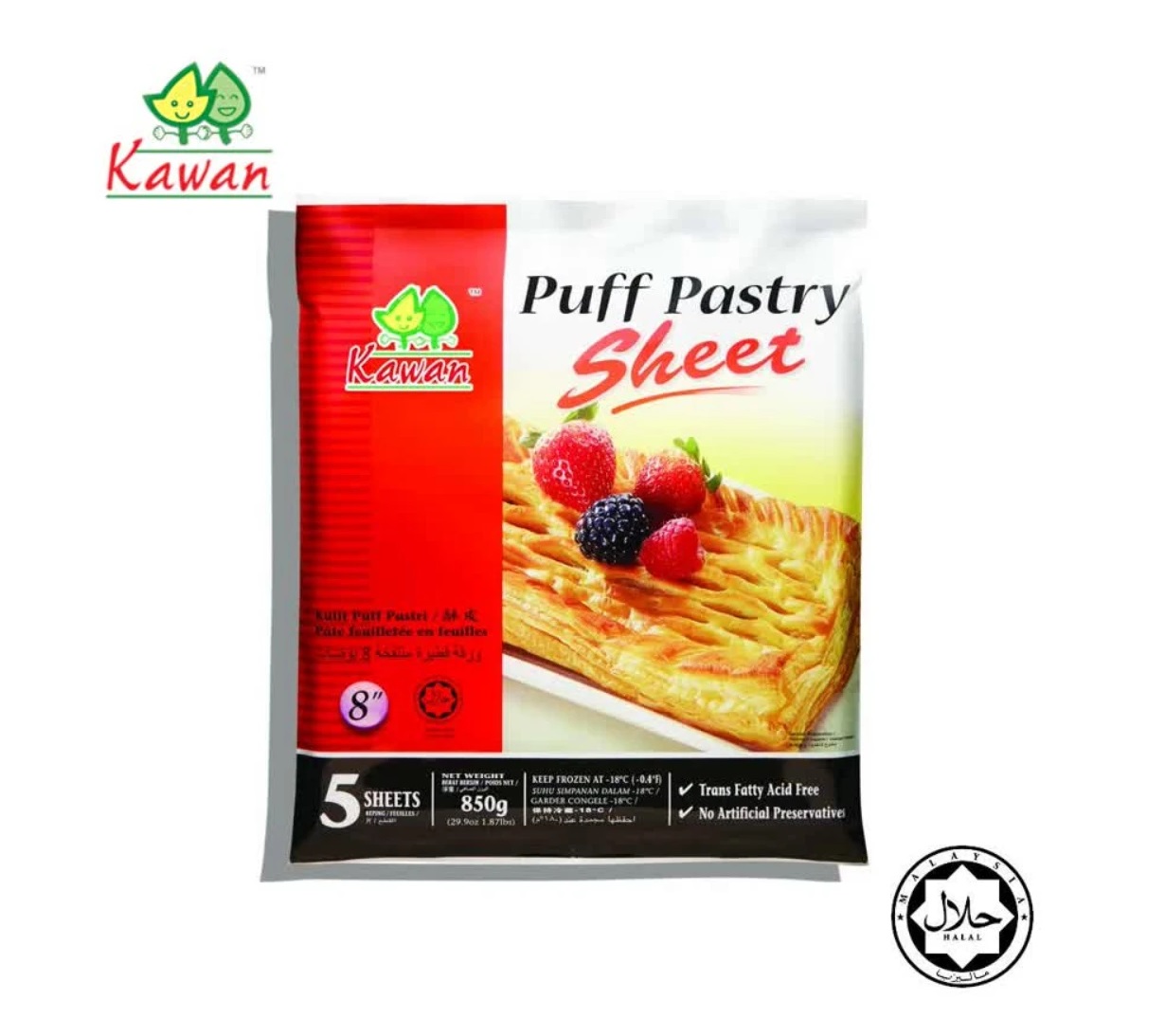 Kawan Puff Pastry Sheet Puff Pastry Sheet myaeon2go