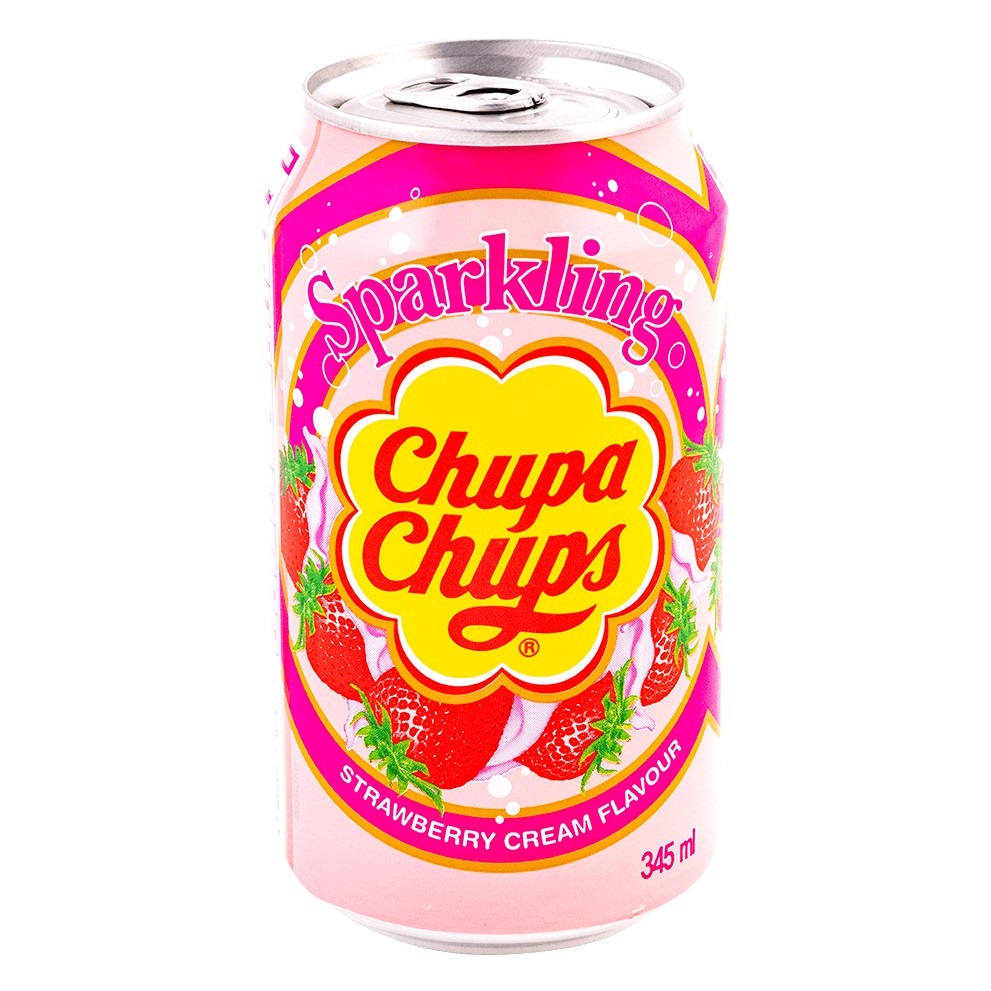 Chupa Chups Sparkling Strawberry Cream | myaeon2go