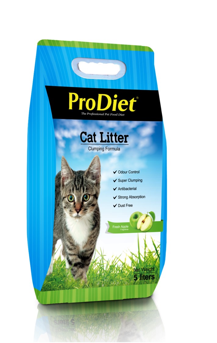 Prodiet Clumping Cat Litter Sand Apple Scented myaeon2go