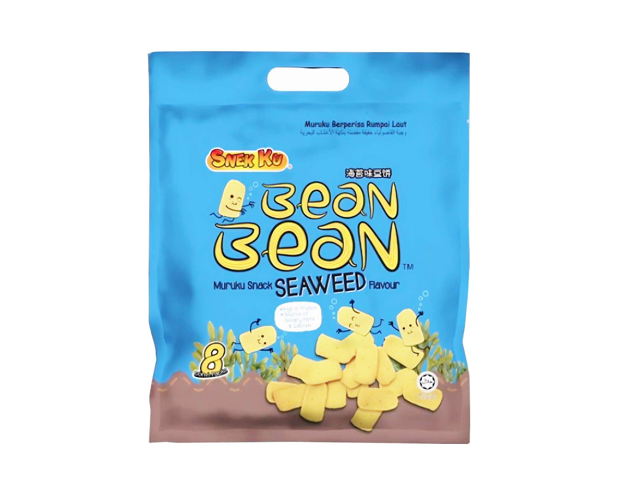 Snek Ku Bean Bean Seaweed Flavour Family Pack myaeon2go