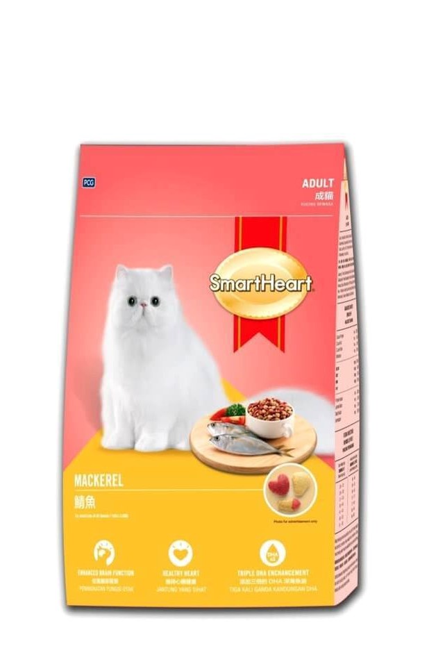 Smart Heart Adult Cat Food Mackerel | myaeon2go