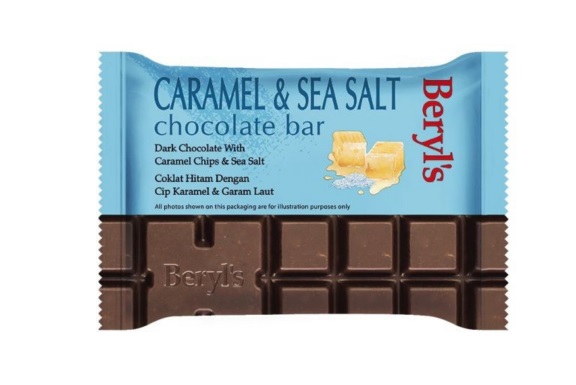 Beryl's Caramel & Sea Salt Chocolate Bar | myaeon2go