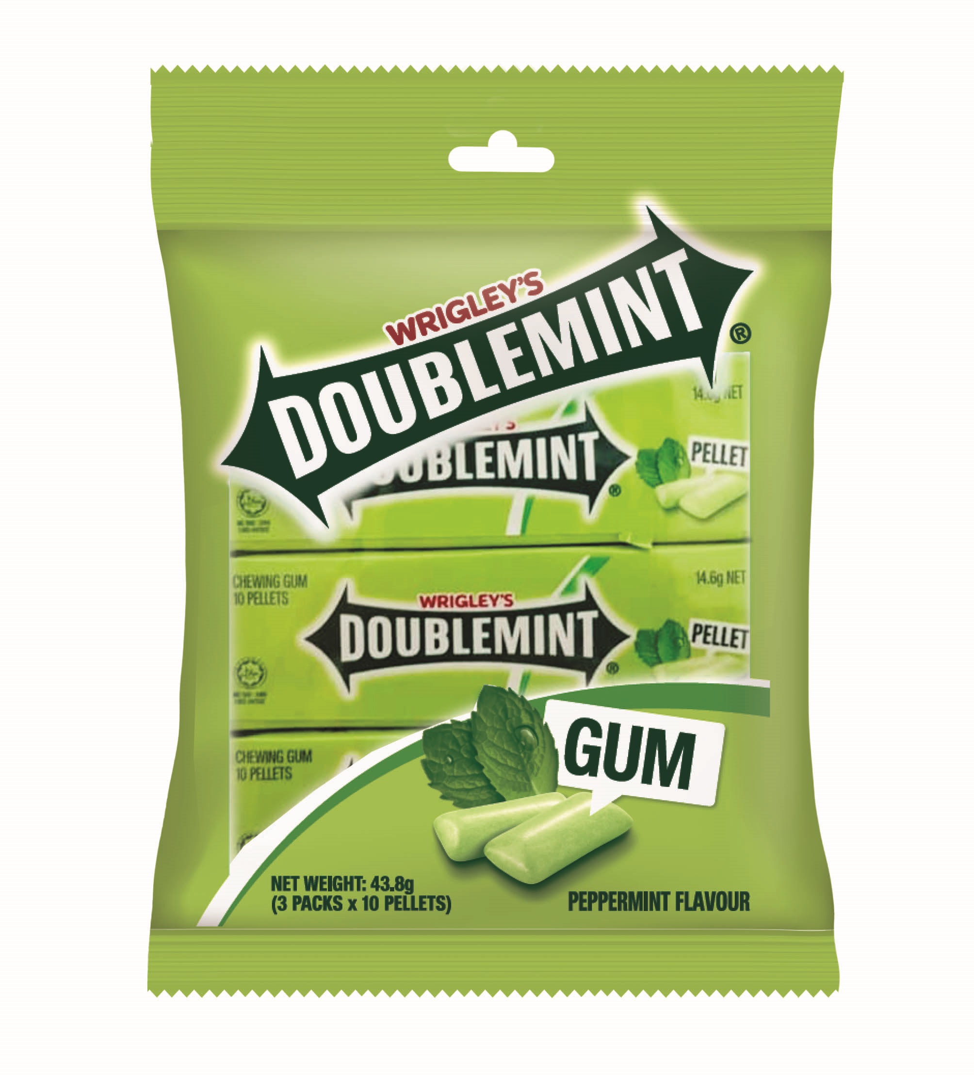 Wrigley's Doublemint Peppermint Multipack | myaeon2go