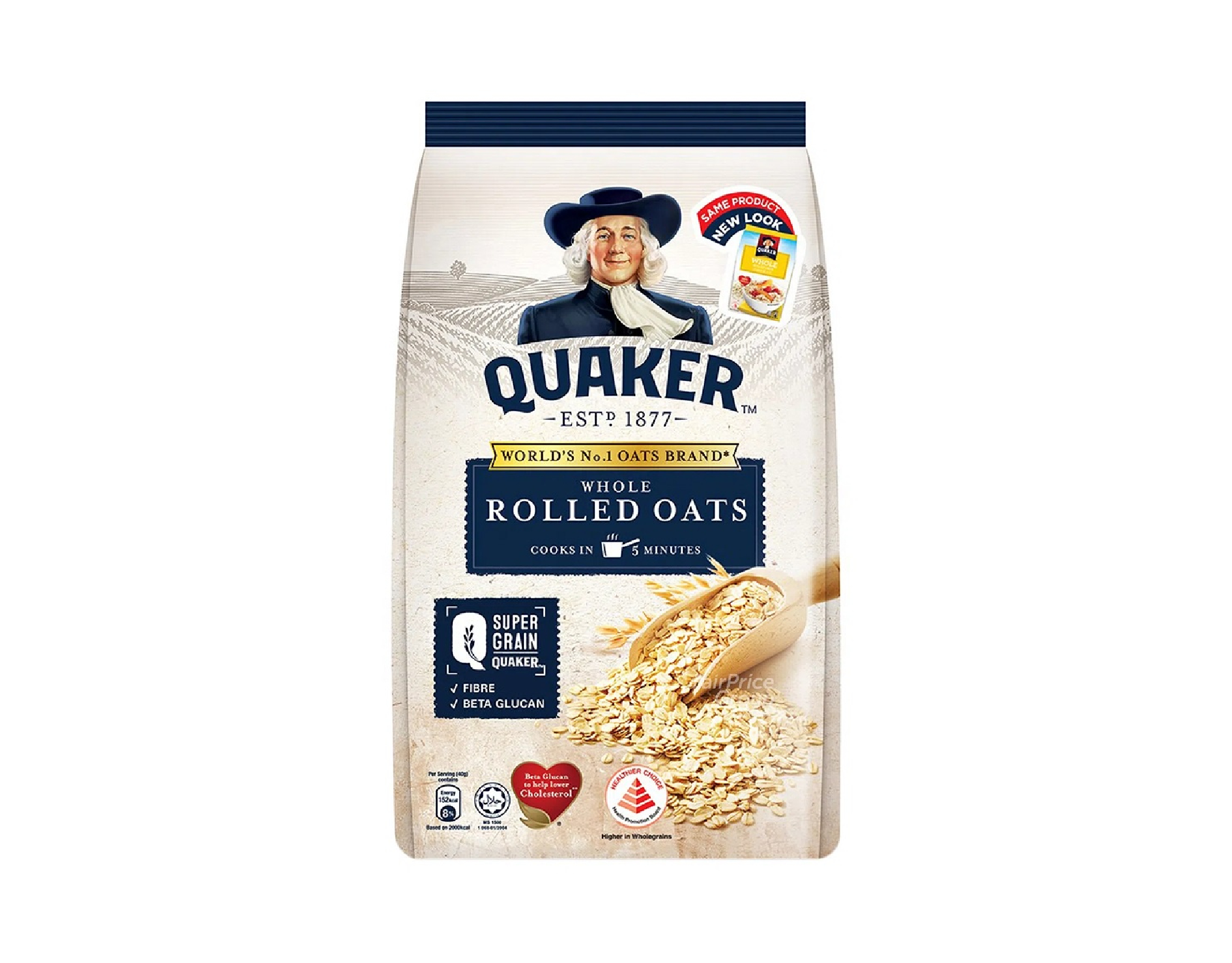 Quaker Whole Rolled Oats | myaeon2go