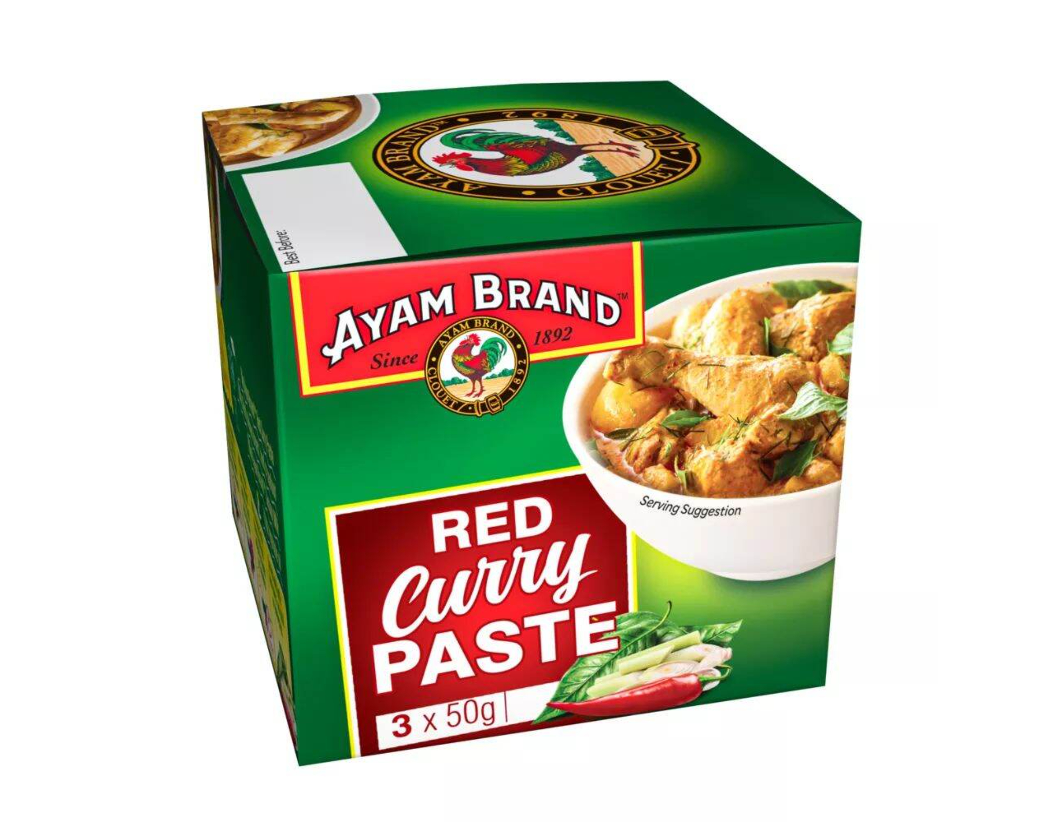 Ayam thai red curry hot sale paste