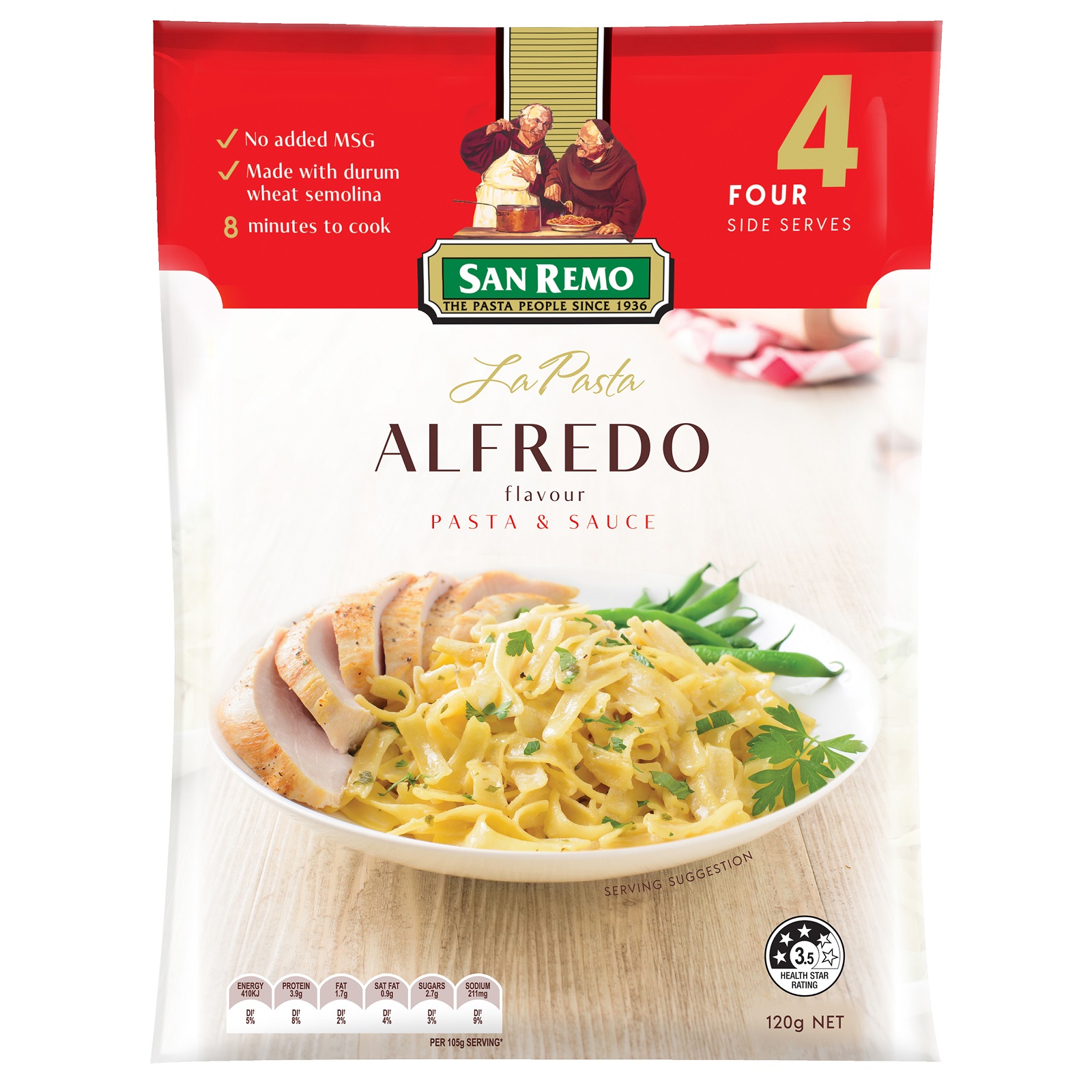 San Remo La Pasta Alfredo myaeon2go