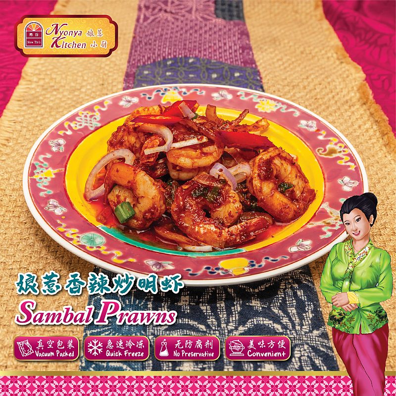 Siew Tin Nyonya Kitchen Sambal Prawns myaeon2go