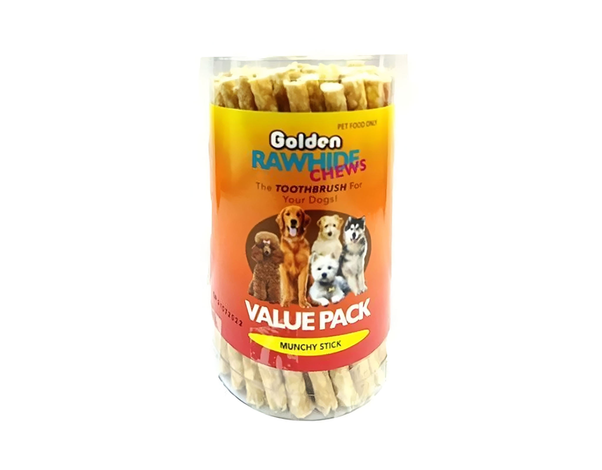 Golden Rawhide Chew Munchy Stick (Value Pack) myaeon2go