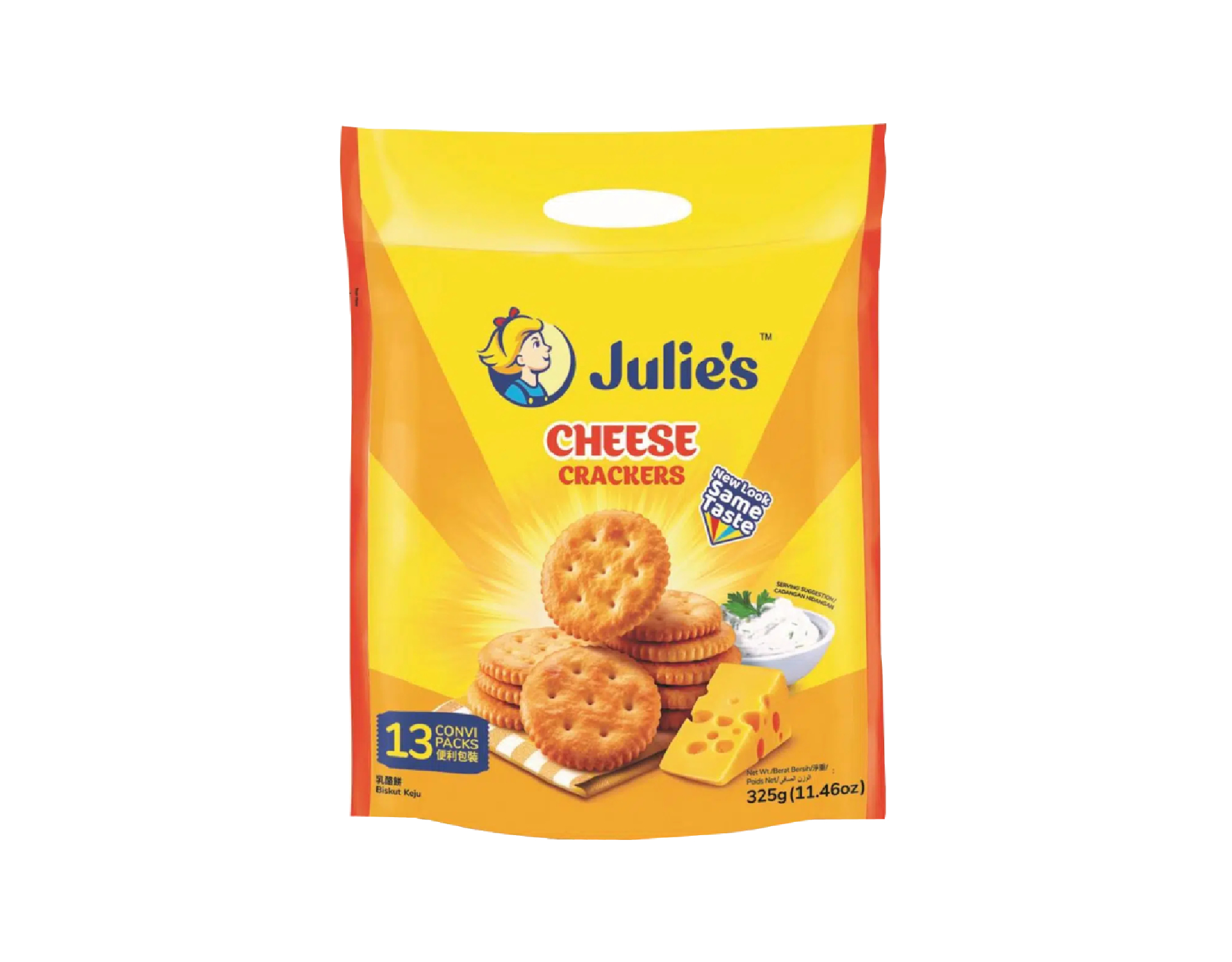 Julie's Cheese Crackers myaeon2go