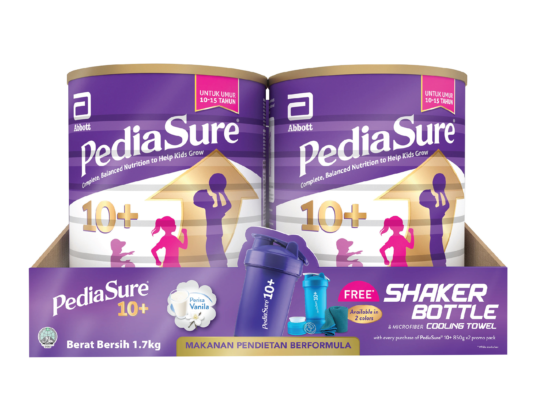 Pediasure 10+ Vanilla FOC Shaker myaeon2go