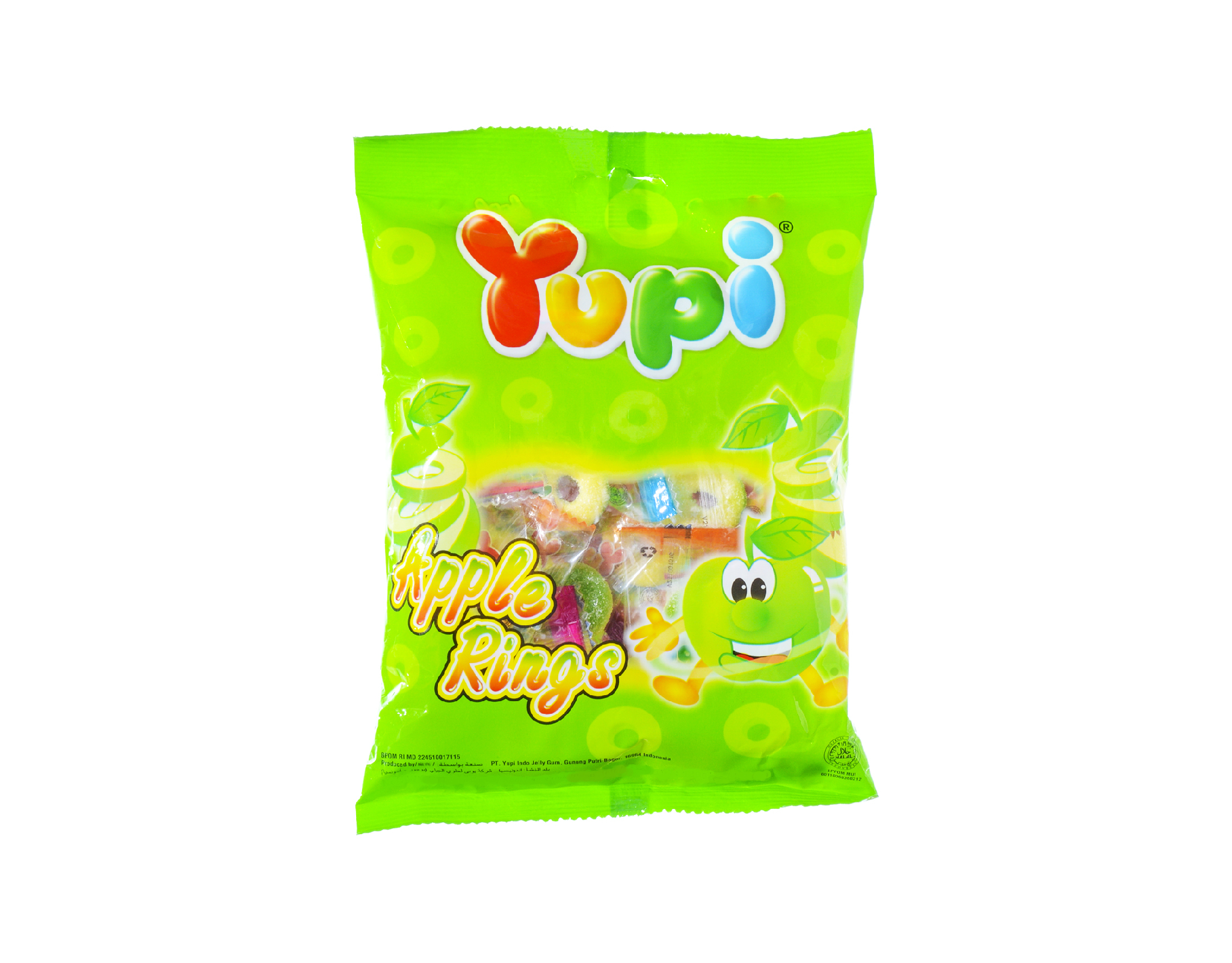 Yupi Gummies Bag Apple Rings | myaeon2go