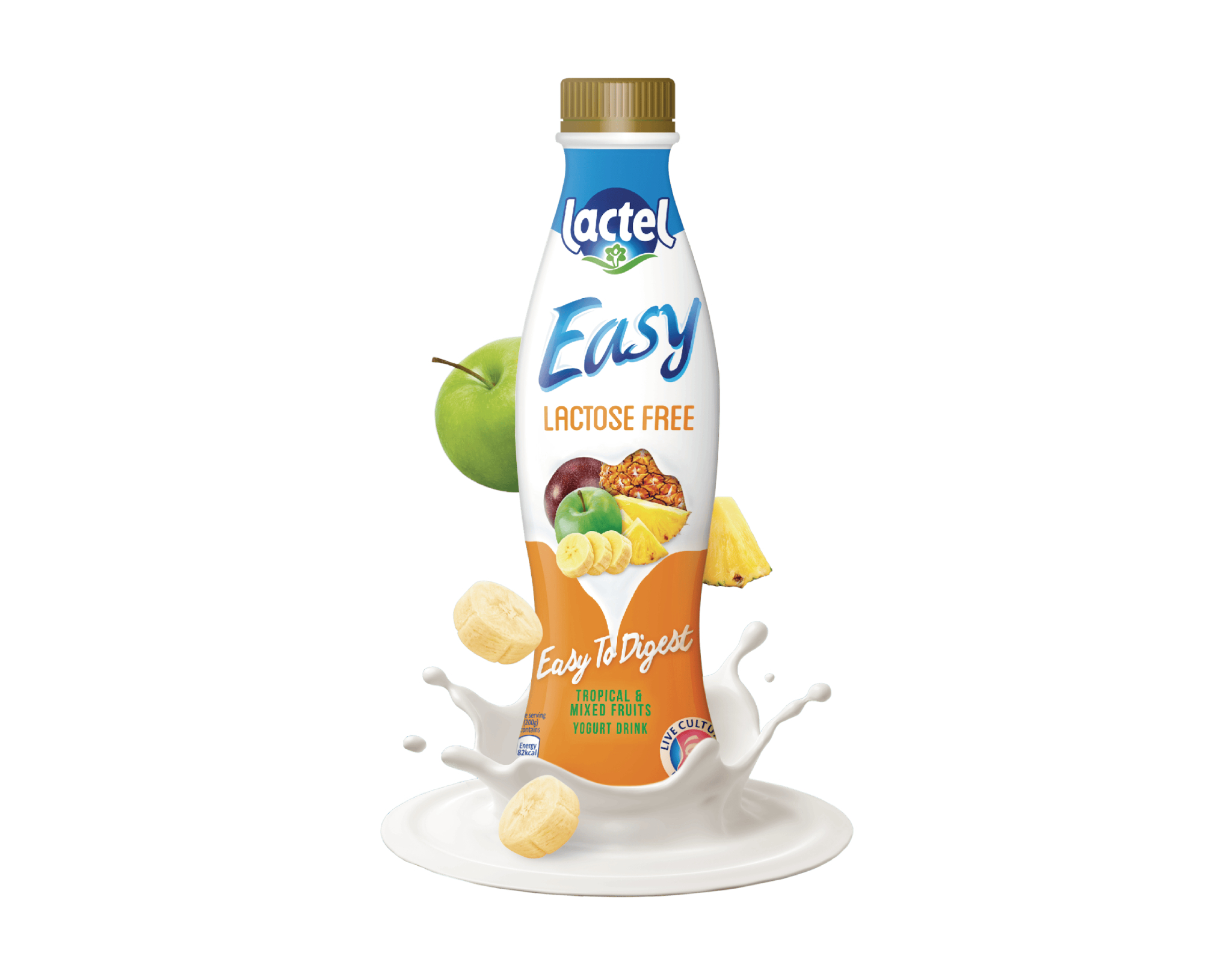 Lactel Easy Lactose Free Yogurt Drink Tropical Easy Lactose Free Yogurt