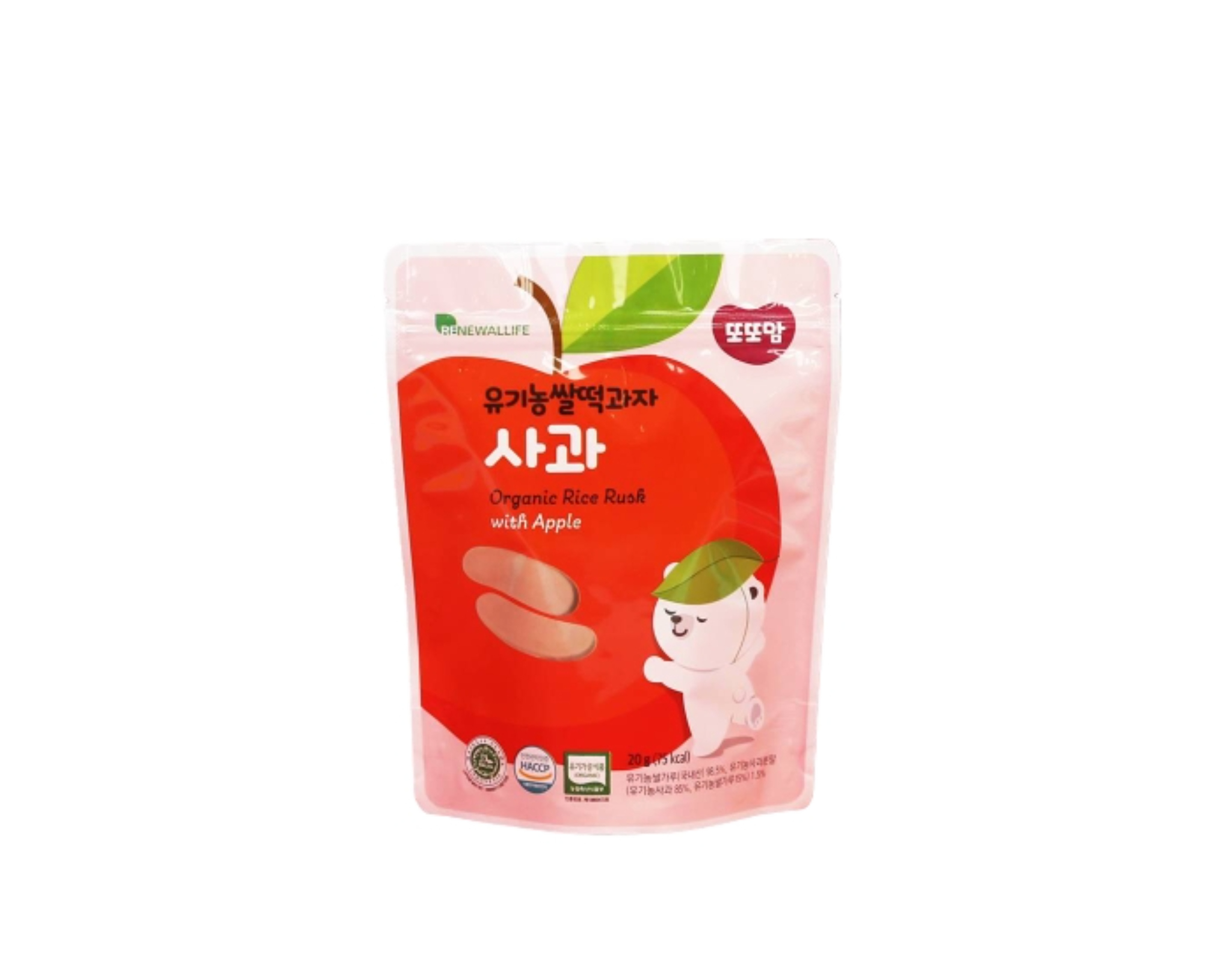Renewallife Organic Rice Rusk Apple | myaeon2go
