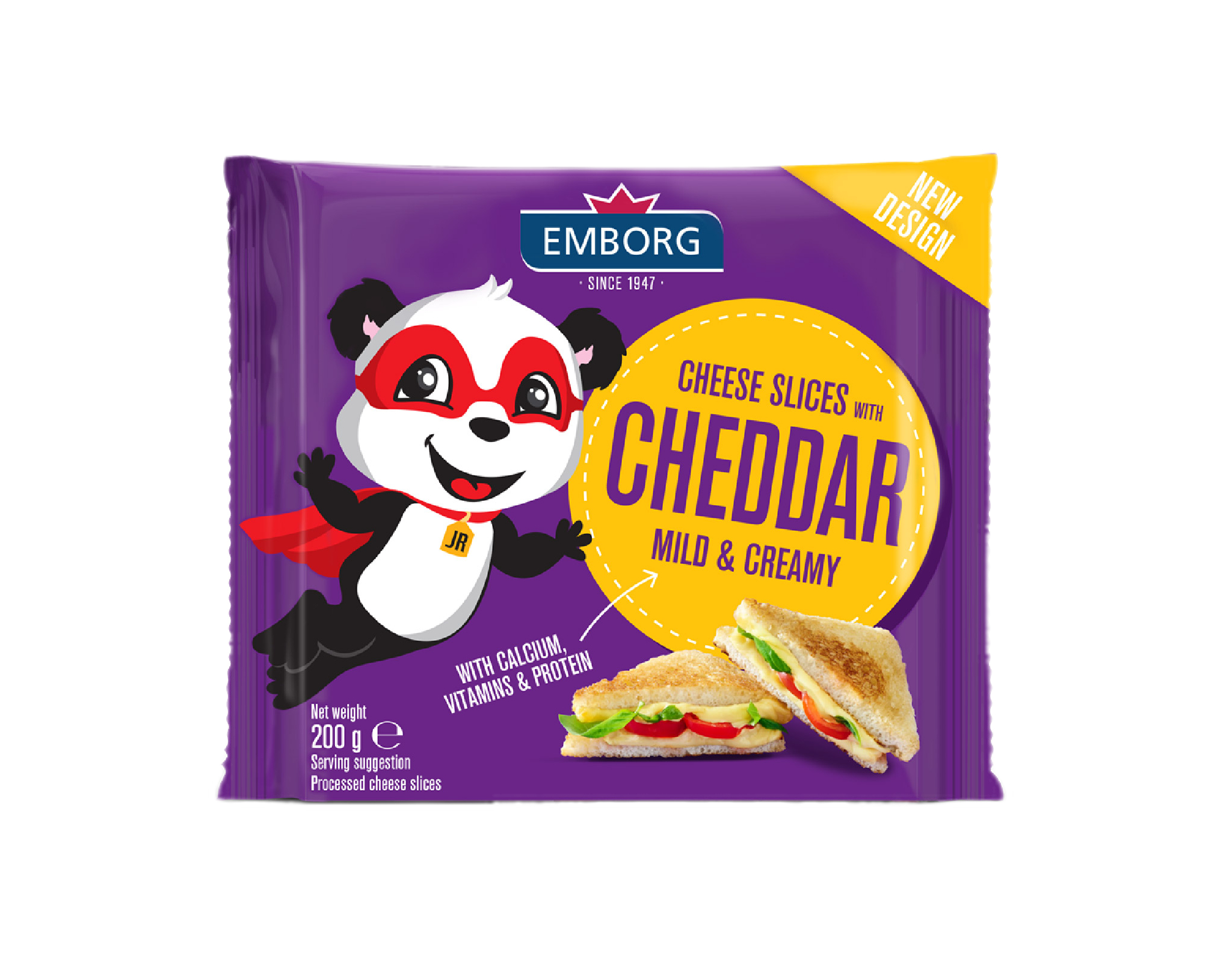 Emborg Cheese Slices With Cheddar Myaeon2go