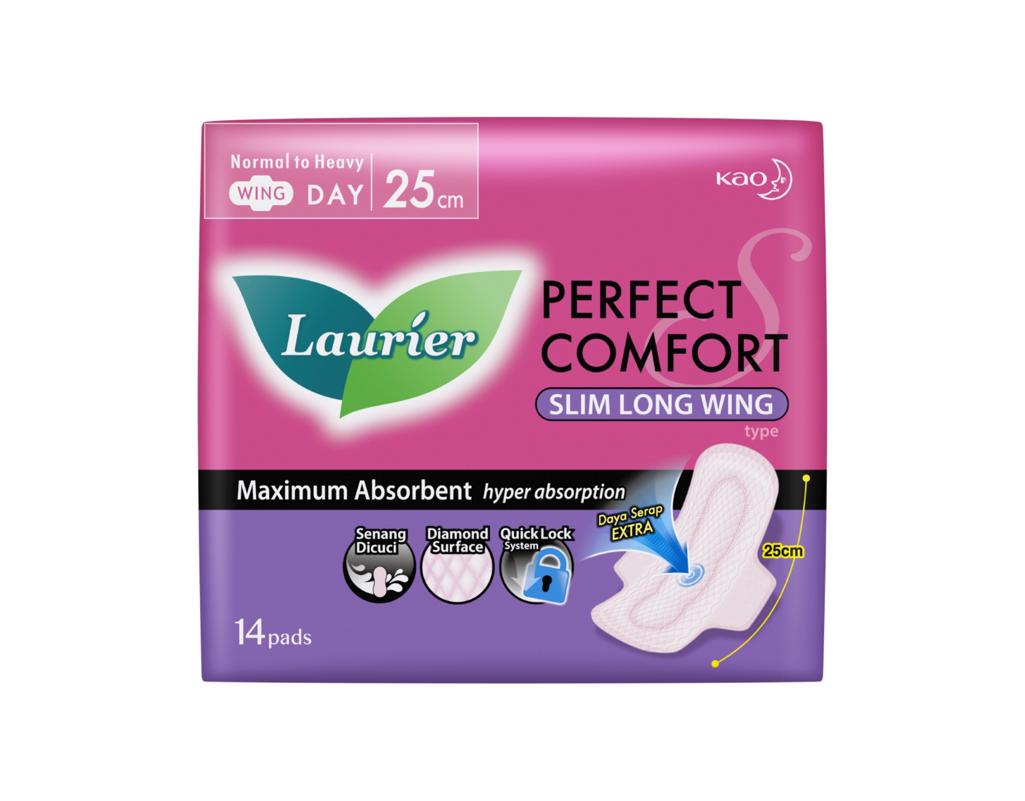 Perfect Comfort Laurier Perfect Comfort Ultra Slim Long Wing | myaeon2go