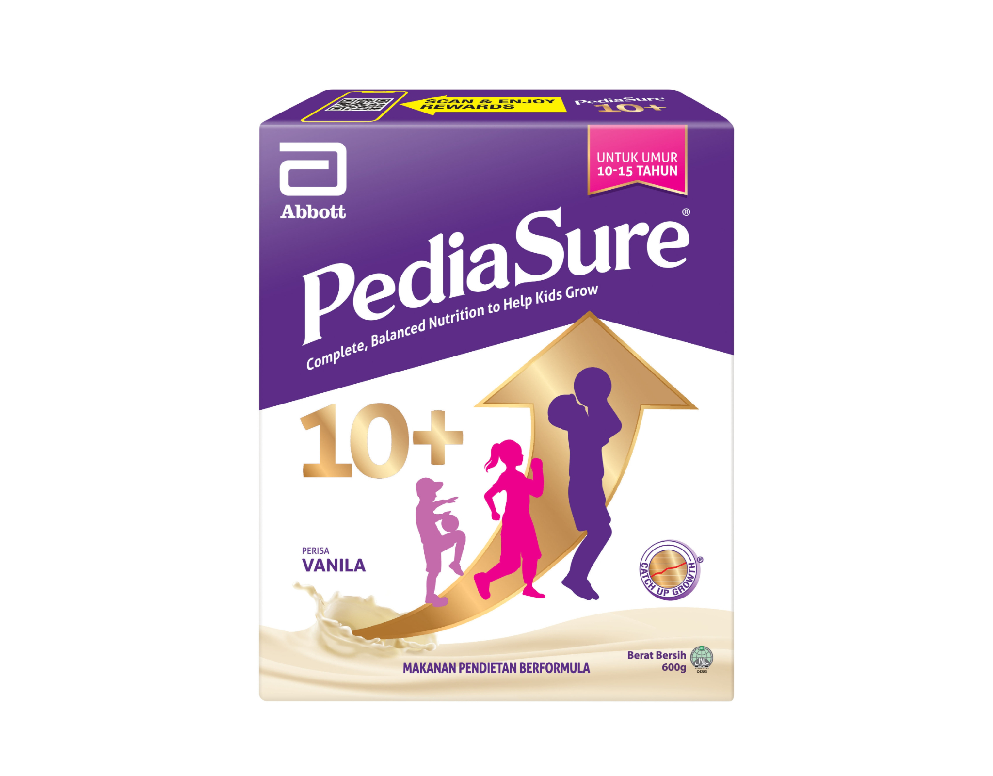 Pediasure Vector Pediasure 10+ Vanilla, 550 g - Growth Support