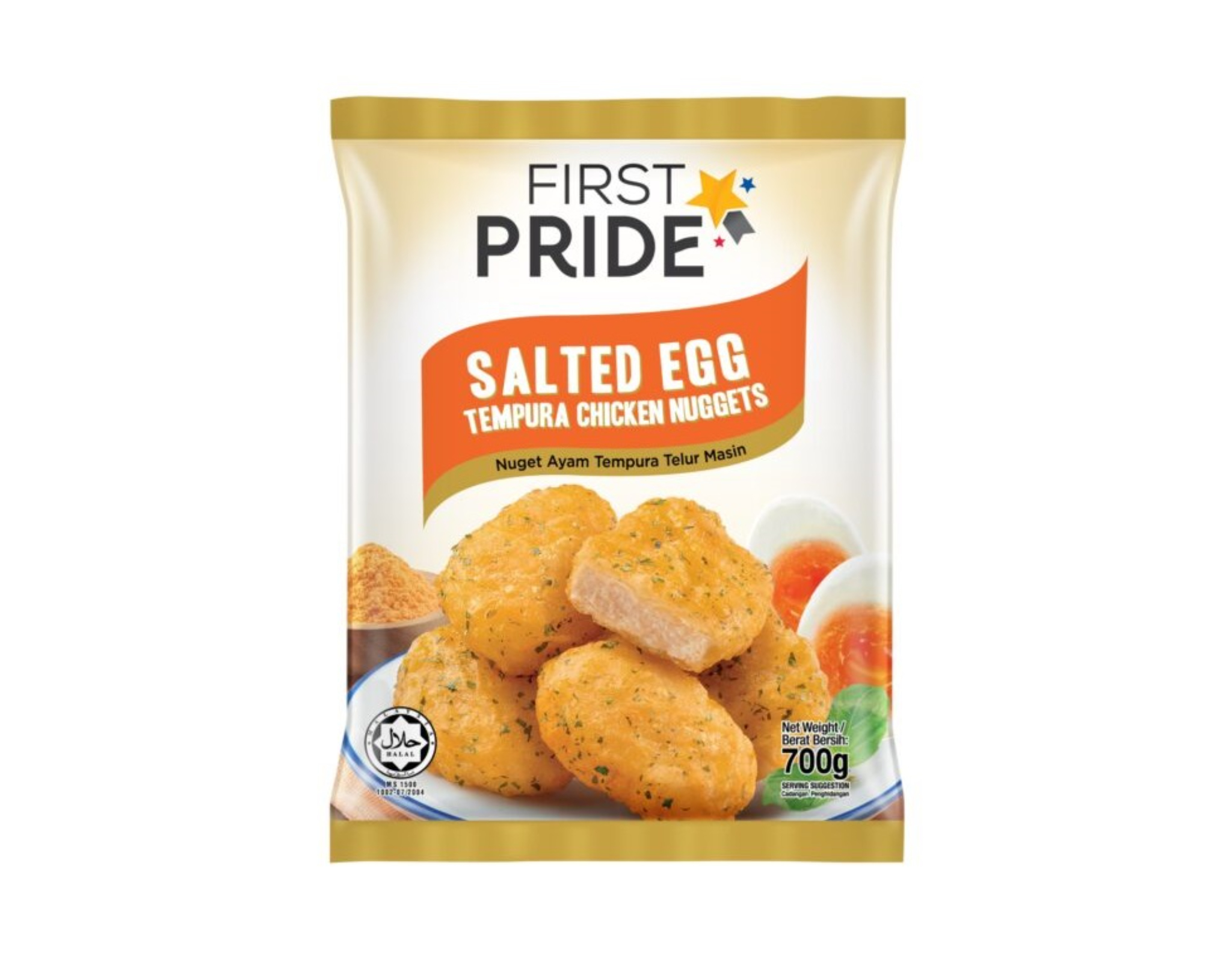 First Pride Salted Egg Tempura Chicken Nugget Myaeon2go