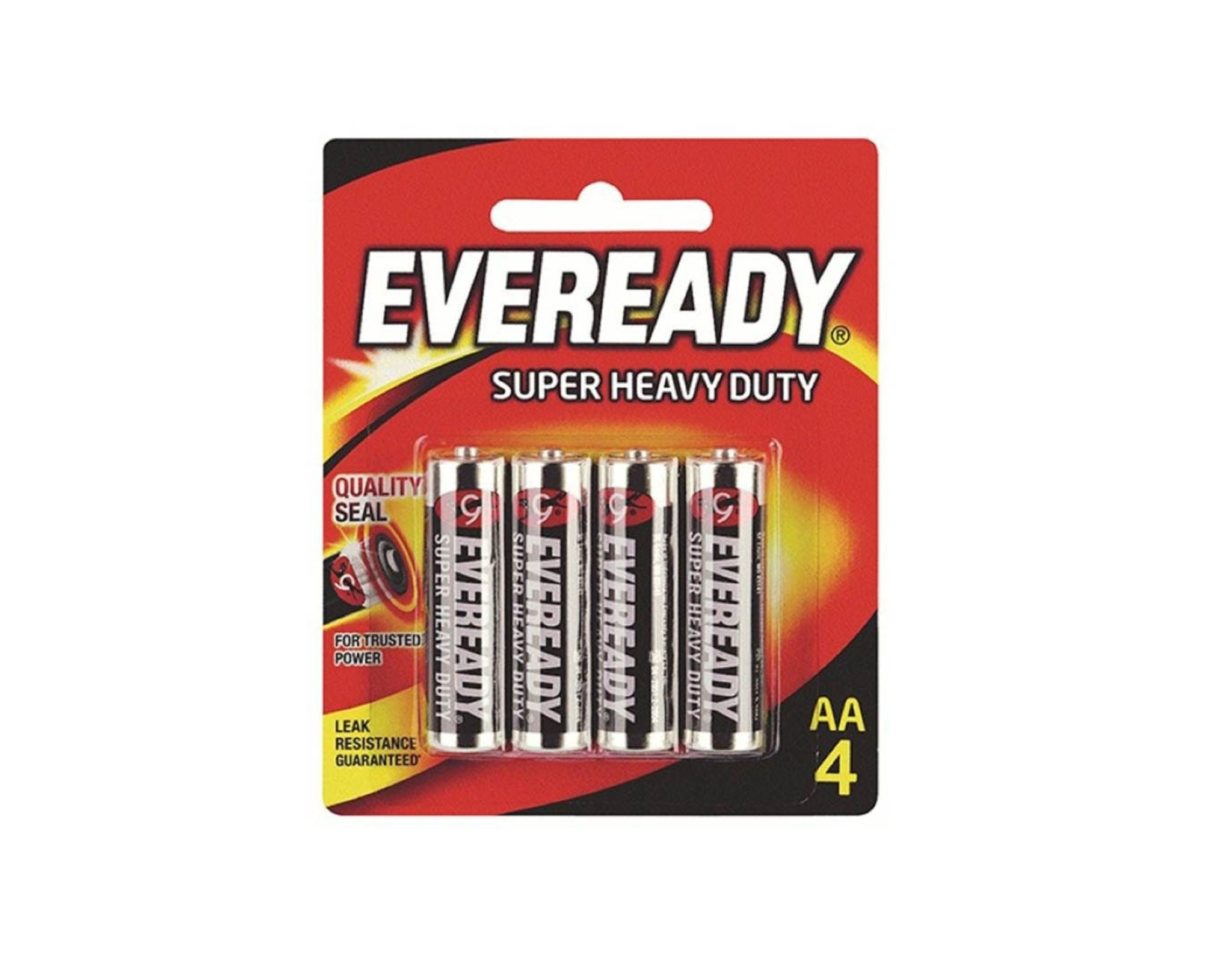 Eveready Super Heavy Duty Battery 4 AA (1215BP4) myaeon2go