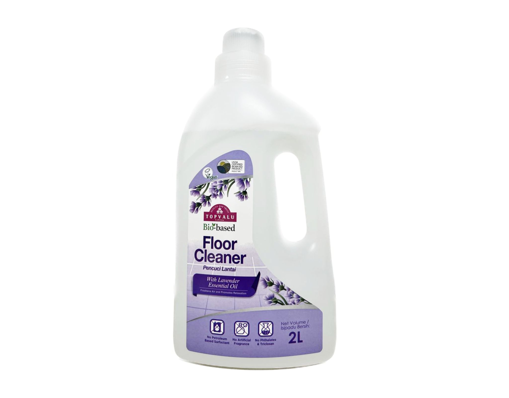 TOPVALU BioBased Floor Cleaner Lavender myaeon2go