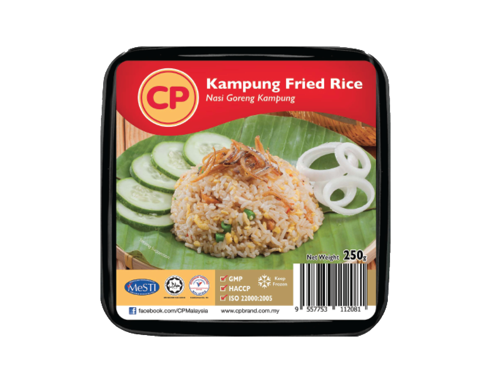 CP Kampung Fried Rice, 250 g - Authentic Flavor
