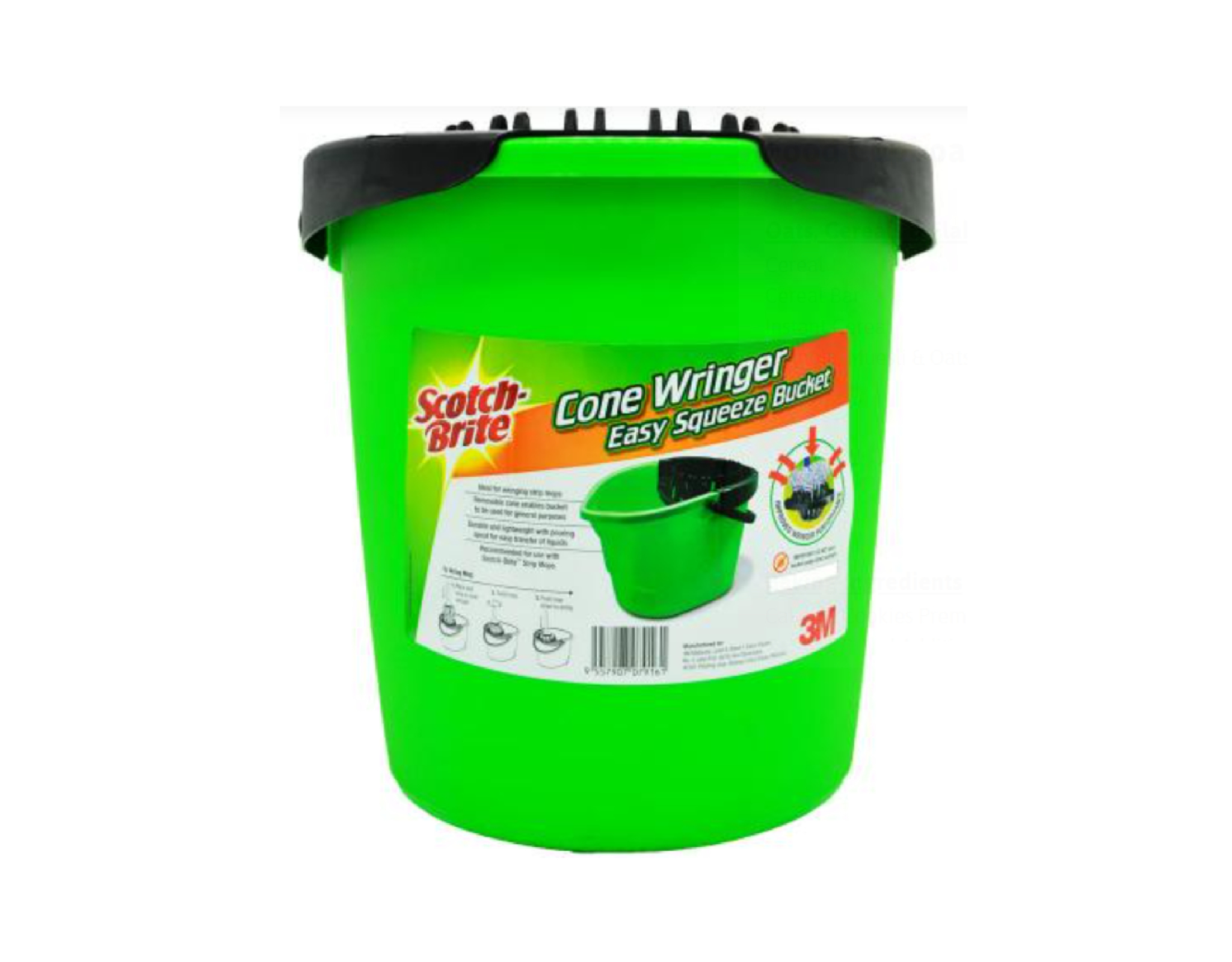 Scotch Brite Cone Wringer Easy Squeeze Mop Bucket | myaeon2go