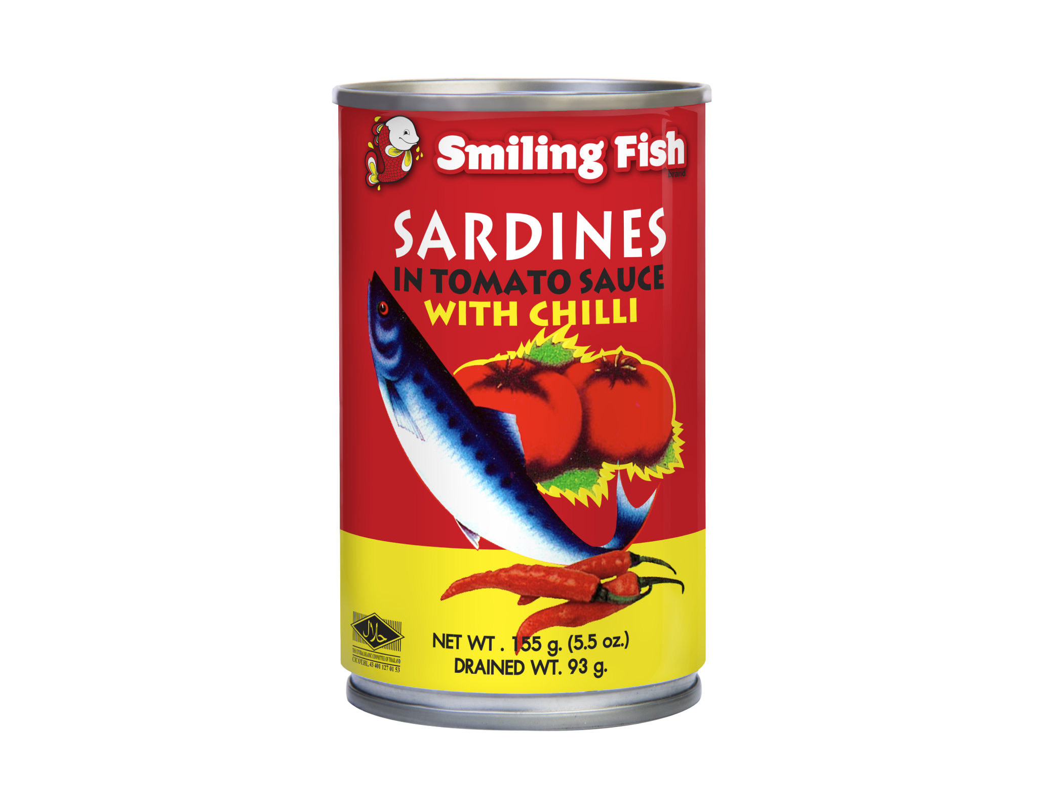 Smiling Fish Sardines In Tomato Sauce With Chilli myaeon2go
