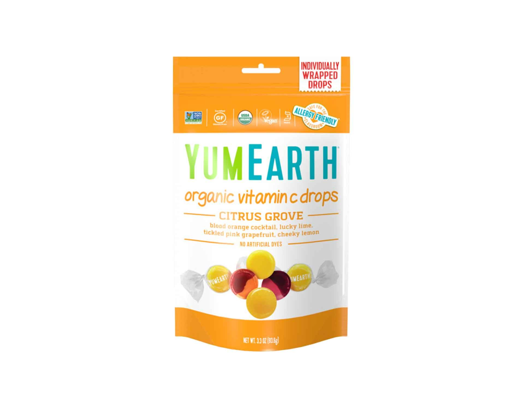 Yum Earth Drops Vitamin CCitrus Grove myaeon2go