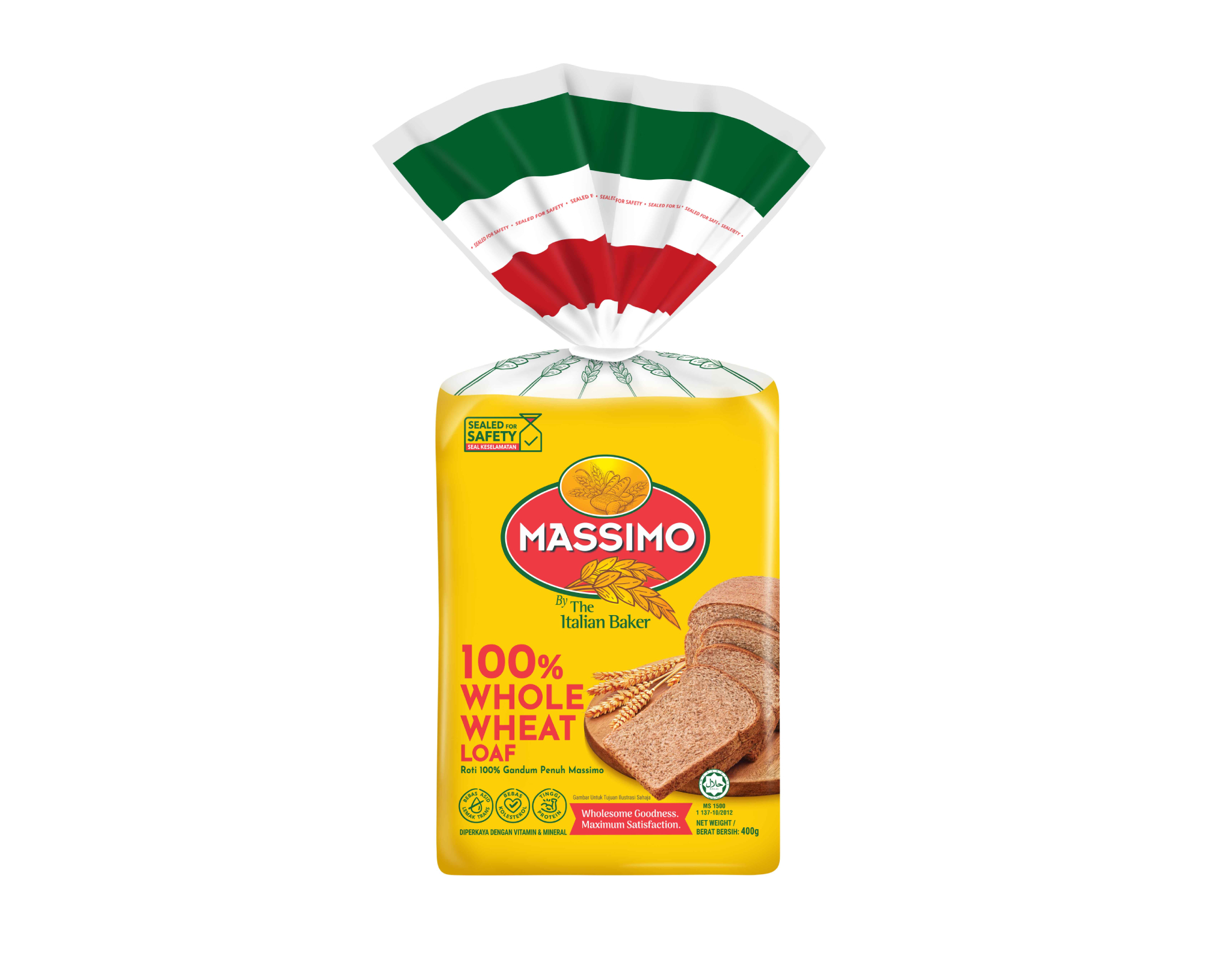 Massimo 100 Whole Wheat myaeon2go