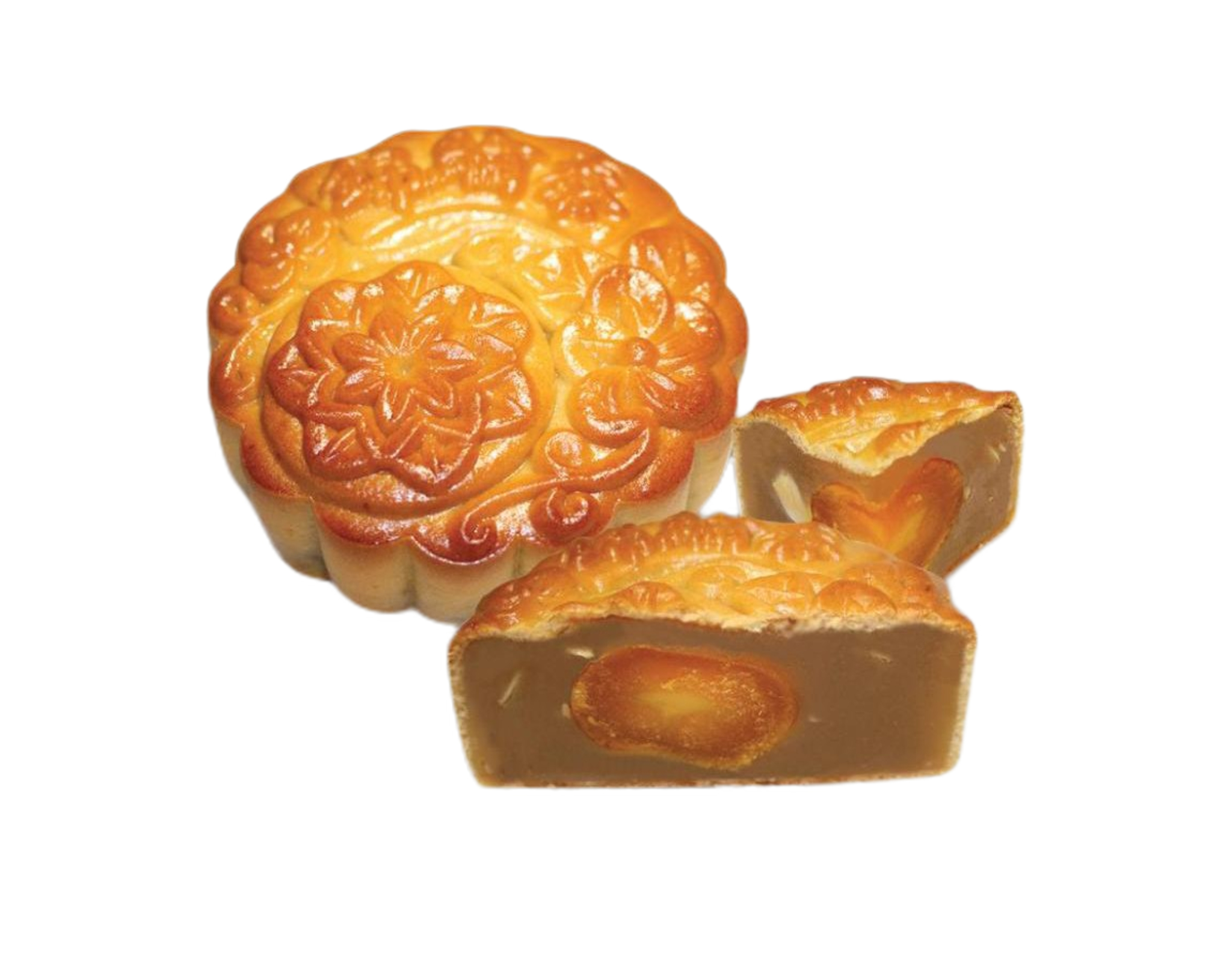 Kam Lun Tai No Cane Sugar Added White Lotus 1 Yolk Mooncake | myaeon2go